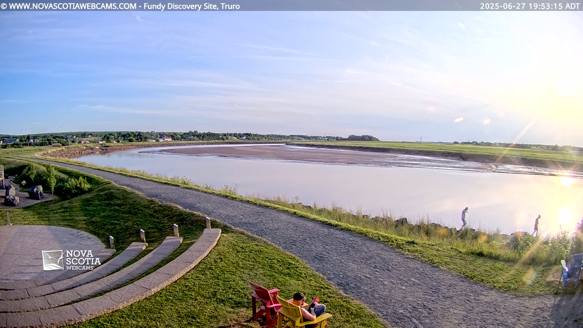 Lower Truro , Fundy Discovery Site & Salmon River Live Cam - Lower Truro, Colchester, Nova Scotia, Canada