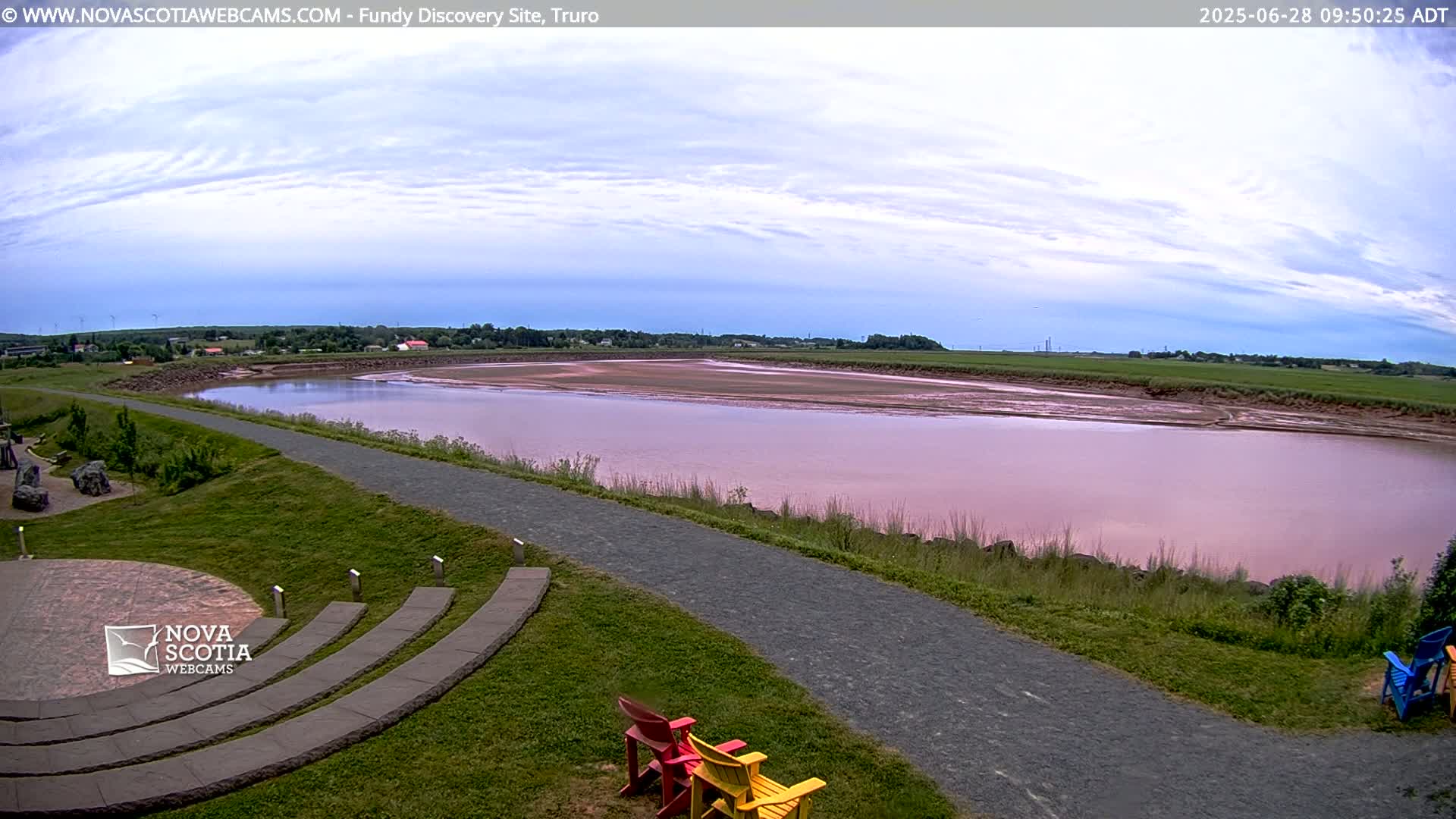 Lower Truro , Fundy Discovery Site & Salmon River Live Cam - Lower Truro, Colchester, Nova Scotia, Canada