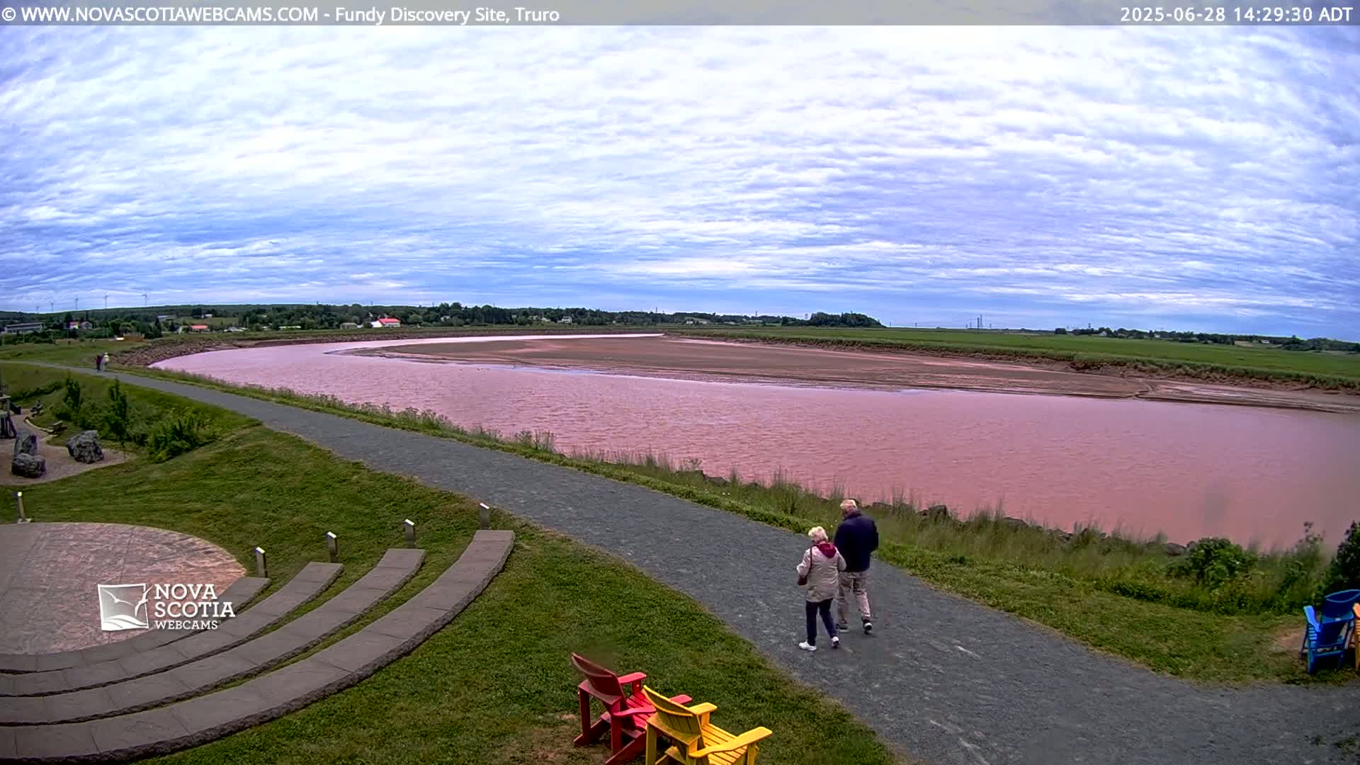 Lower Truro , Fundy Discovery Site & Salmon River Live Cam - Lower Truro, Colchester, Nova Scotia, Canada