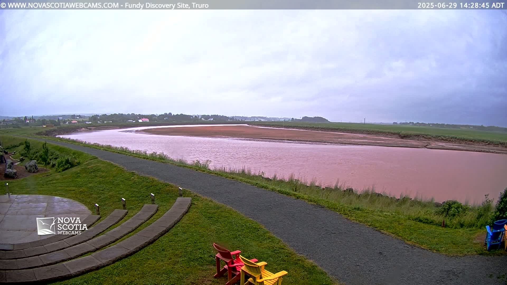 Lower Truro , Fundy Discovery Site & Salmon River Live Cam - Lower Truro, Colchester, Nova Scotia, Canada