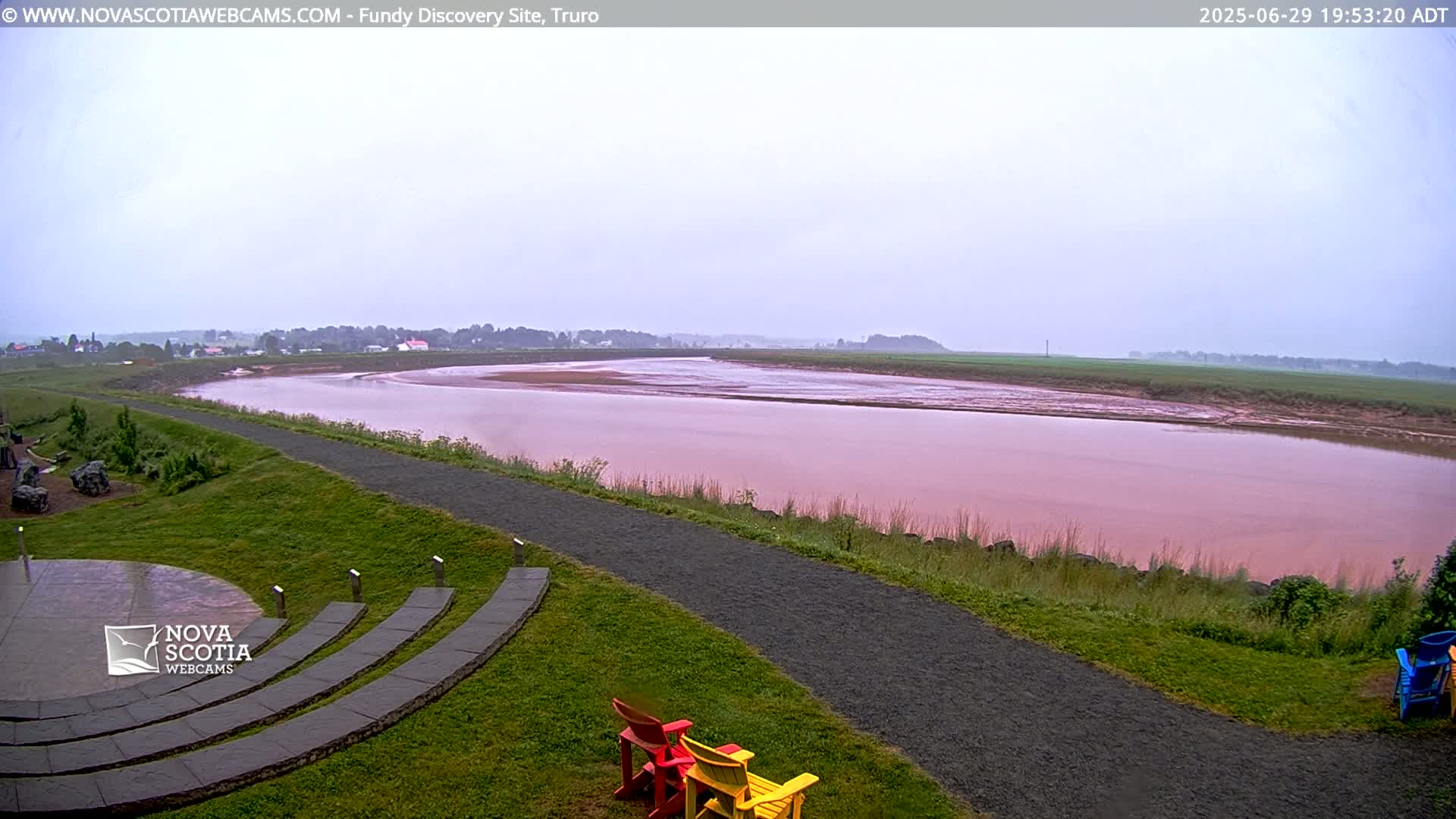 Lower Truro , Fundy Discovery Site & Salmon River Live Cam - Lower Truro, Colchester, Nova Scotia, Canada