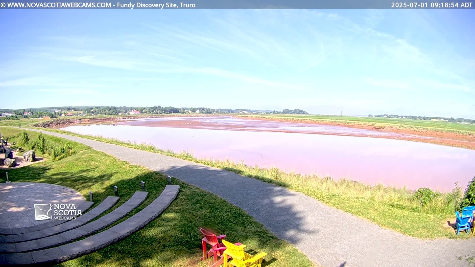 Lower Truro , Fundy Discovery Site & Salmon River Live Cam - Lower Truro, Colchester, Nova Scotia, Canada