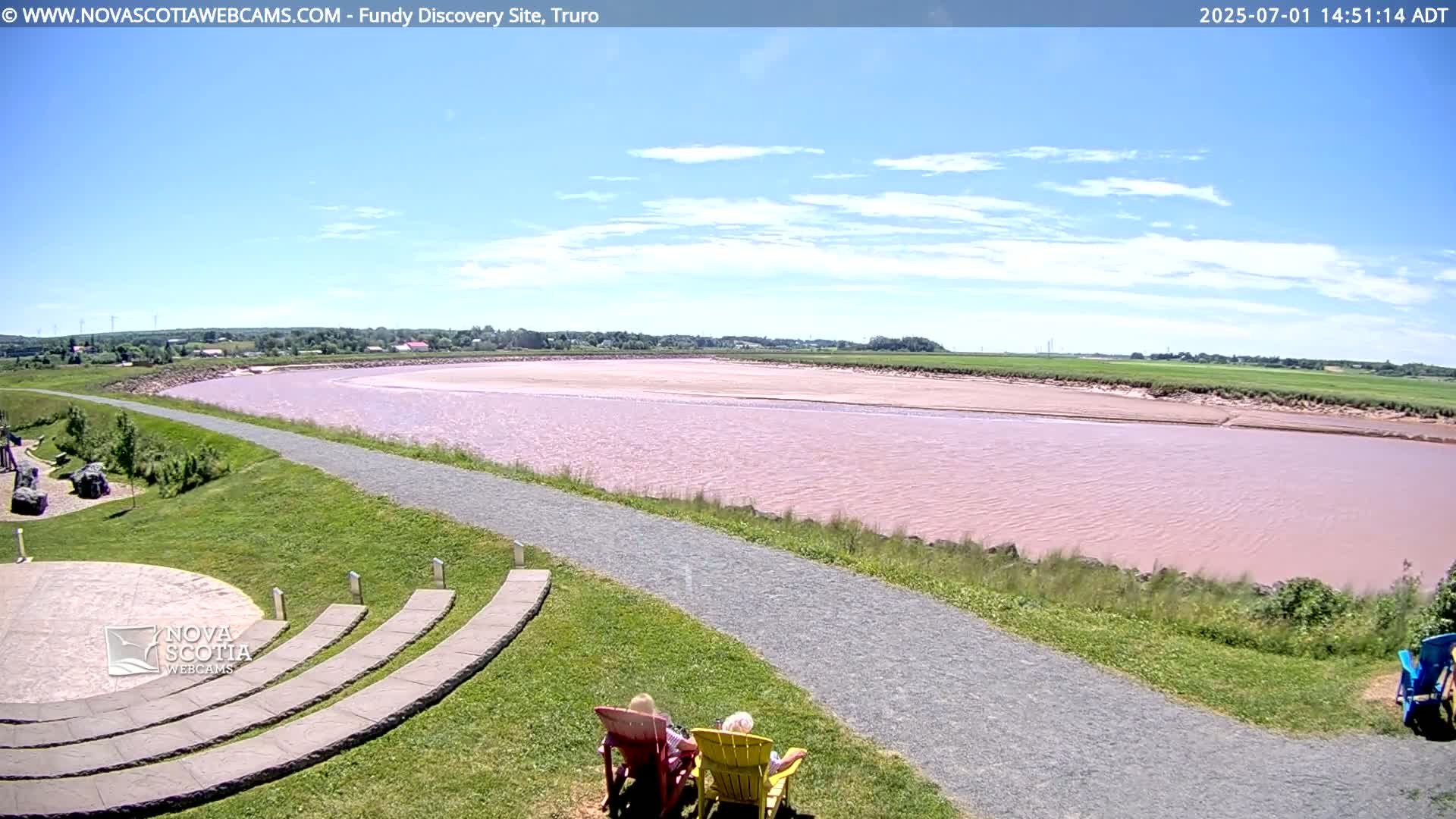 Lower Truro , Fundy Discovery Site & Salmon River Live Cam - Lower Truro, Colchester, Nova Scotia, Canada