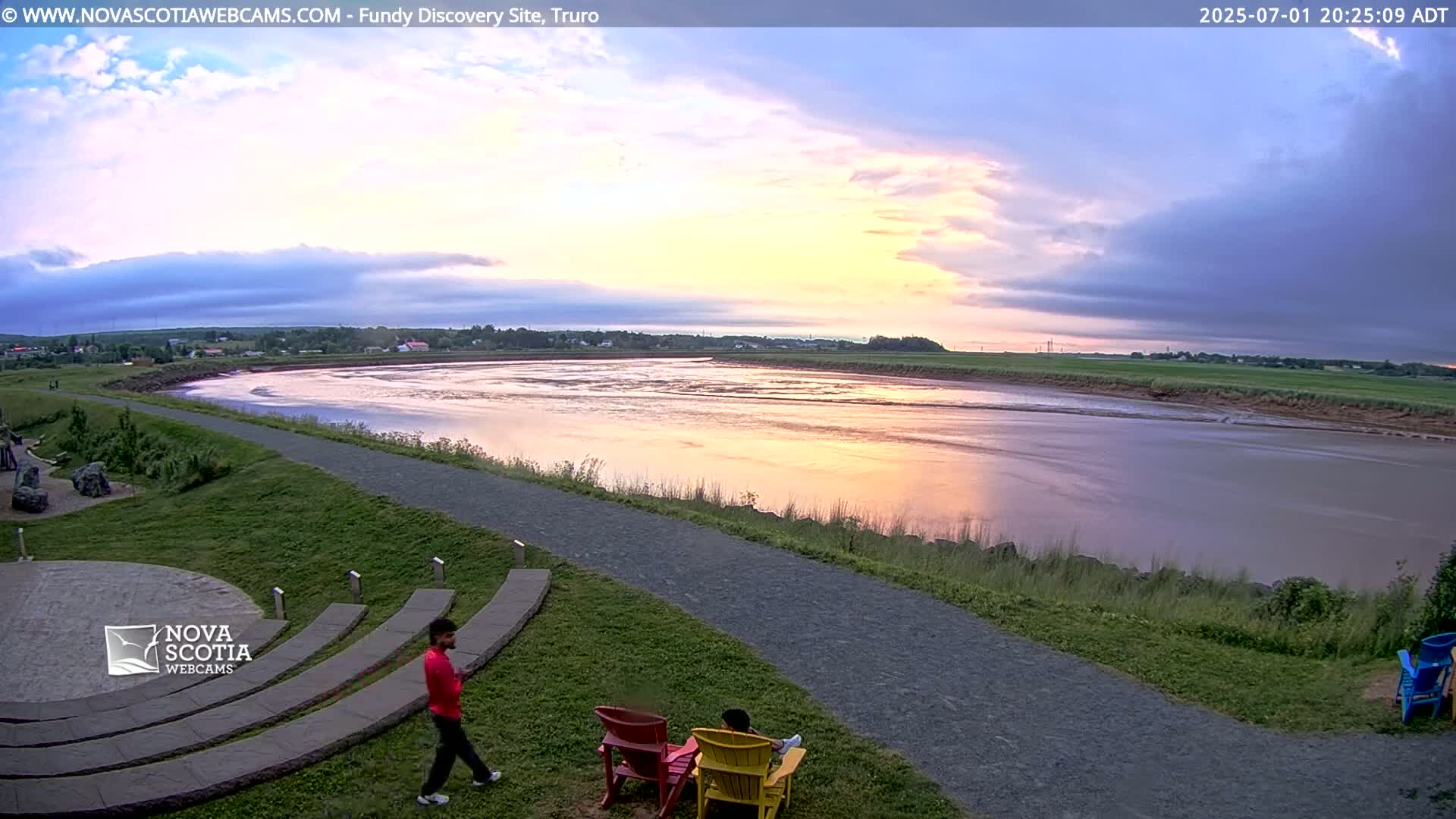Lower Truro , Fundy Discovery Site & Salmon River Live Cam - Lower Truro, Colchester, Nova Scotia, Canada