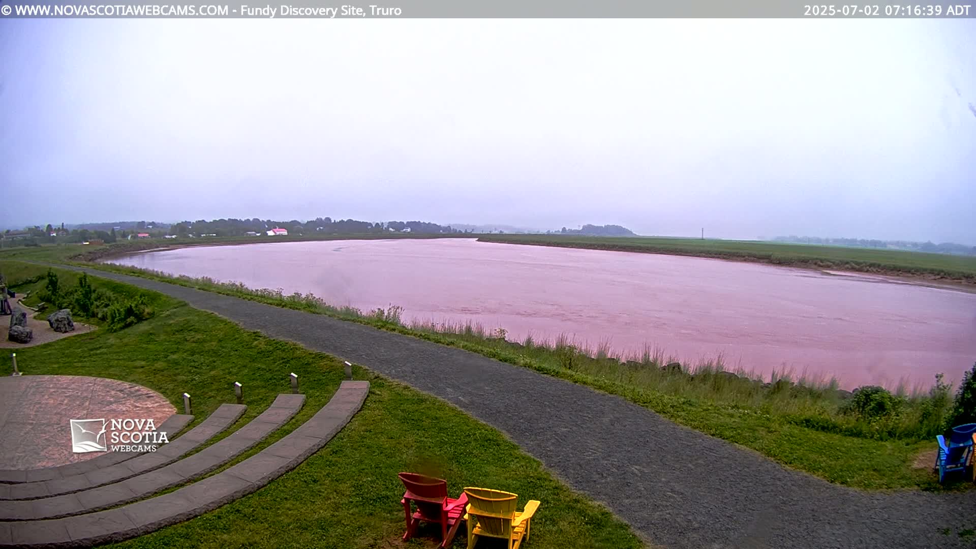 Lower Truro , Fundy Discovery Site & Salmon River Live Cam - Lower Truro, Colchester, Nova Scotia, Canada