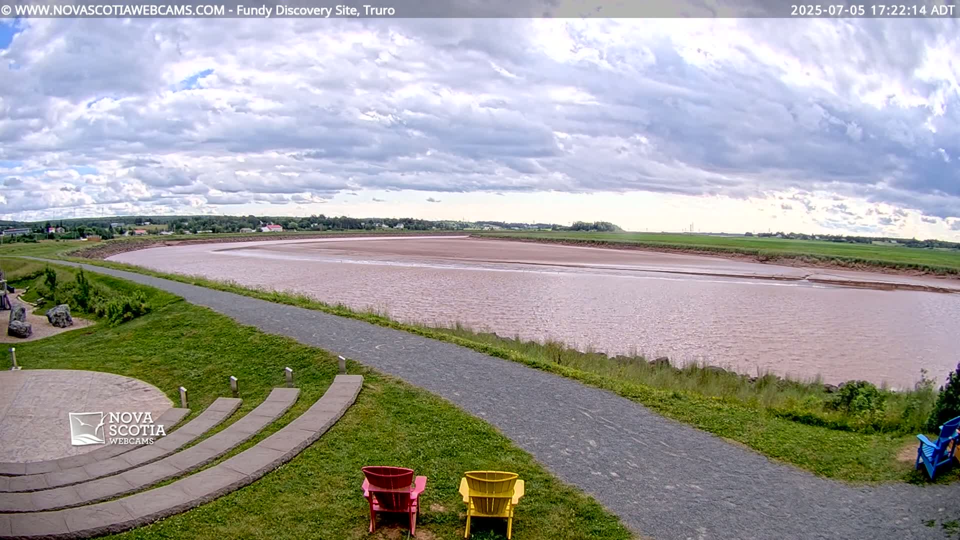 Lower Truro , Fundy Discovery Site & Salmon River Live Cam - Lower Truro, Colchester, Nova Scotia, Canada