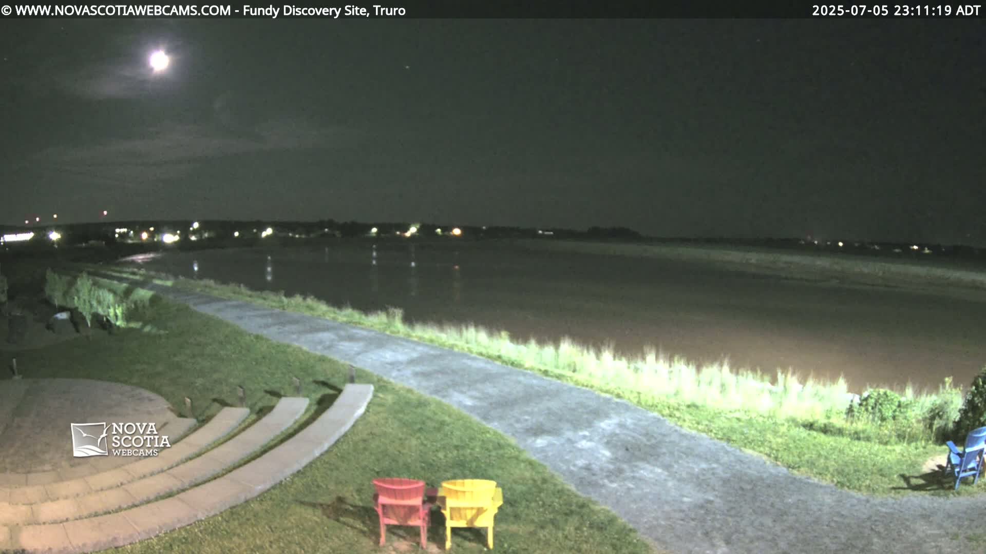Lower Truro , Fundy Discovery Site & Salmon River Live Cam - Lower Truro, Colchester, Nova Scotia, Canada