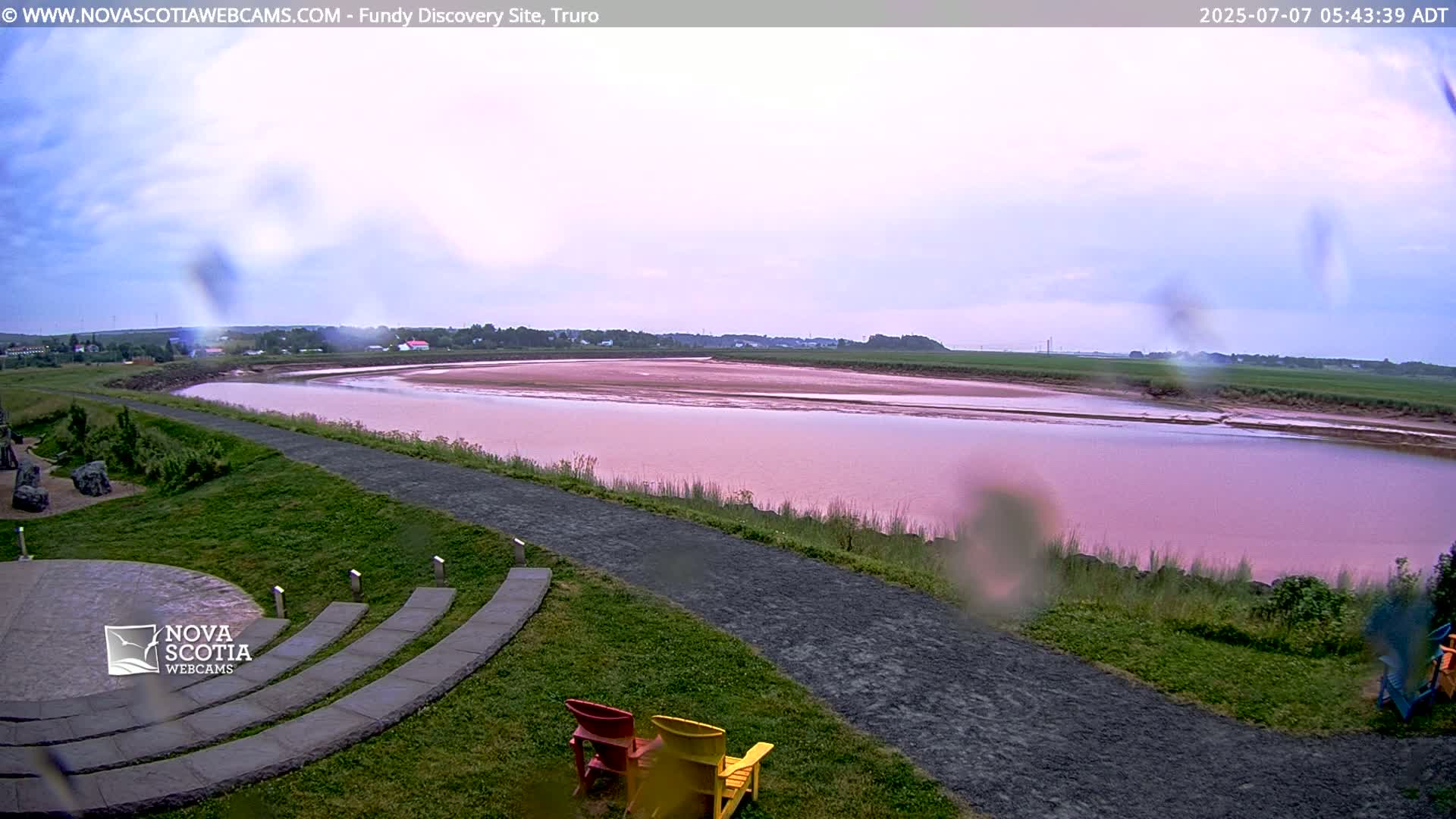 Lower Truro , Fundy Discovery Site & Salmon River Live Cam - Lower Truro, Colchester, Nova Scotia, Canada