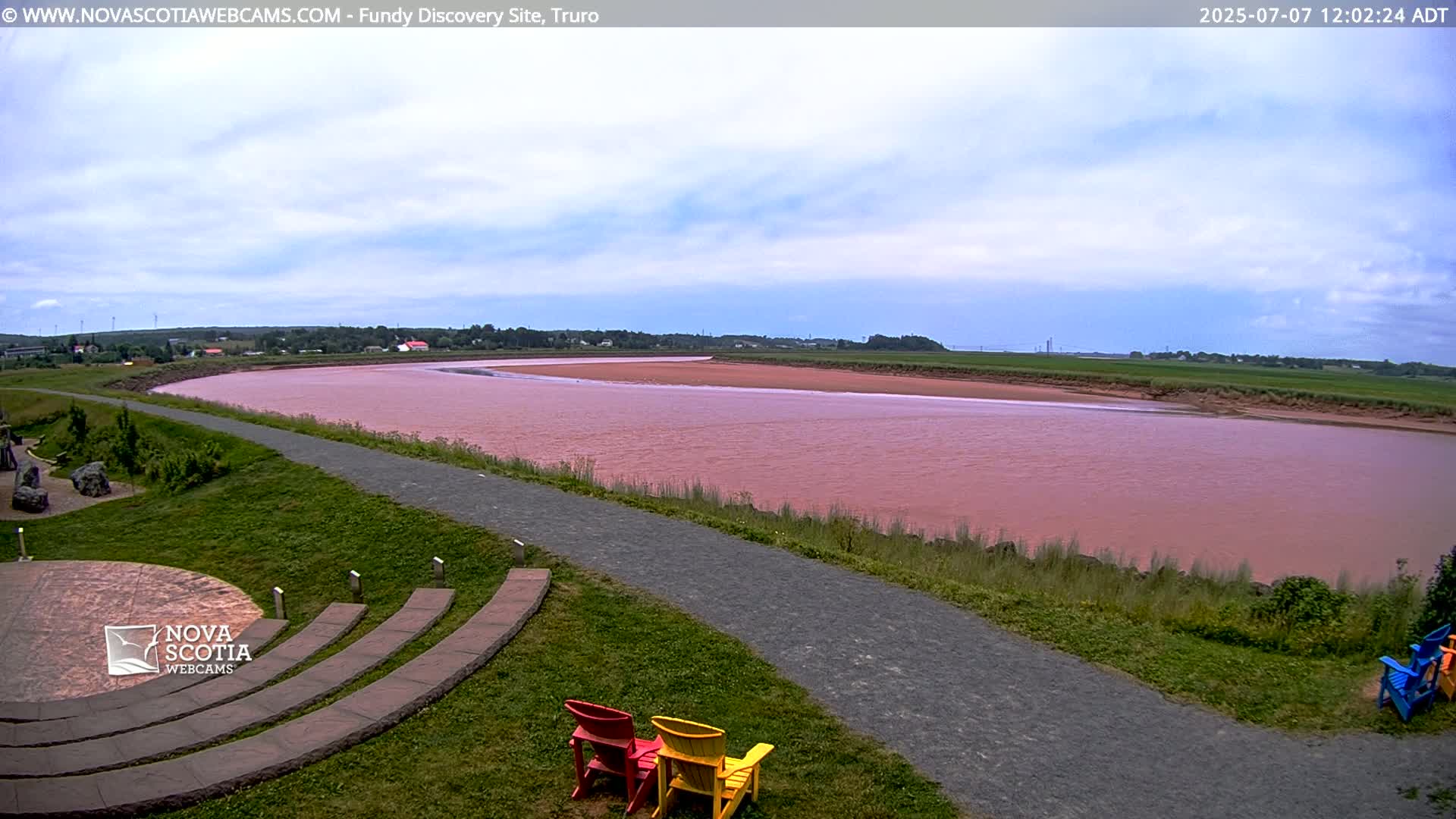 Lower Truro , Fundy Discovery Site & Salmon River Live Cam - Lower Truro, Colchester, Nova Scotia, Canada