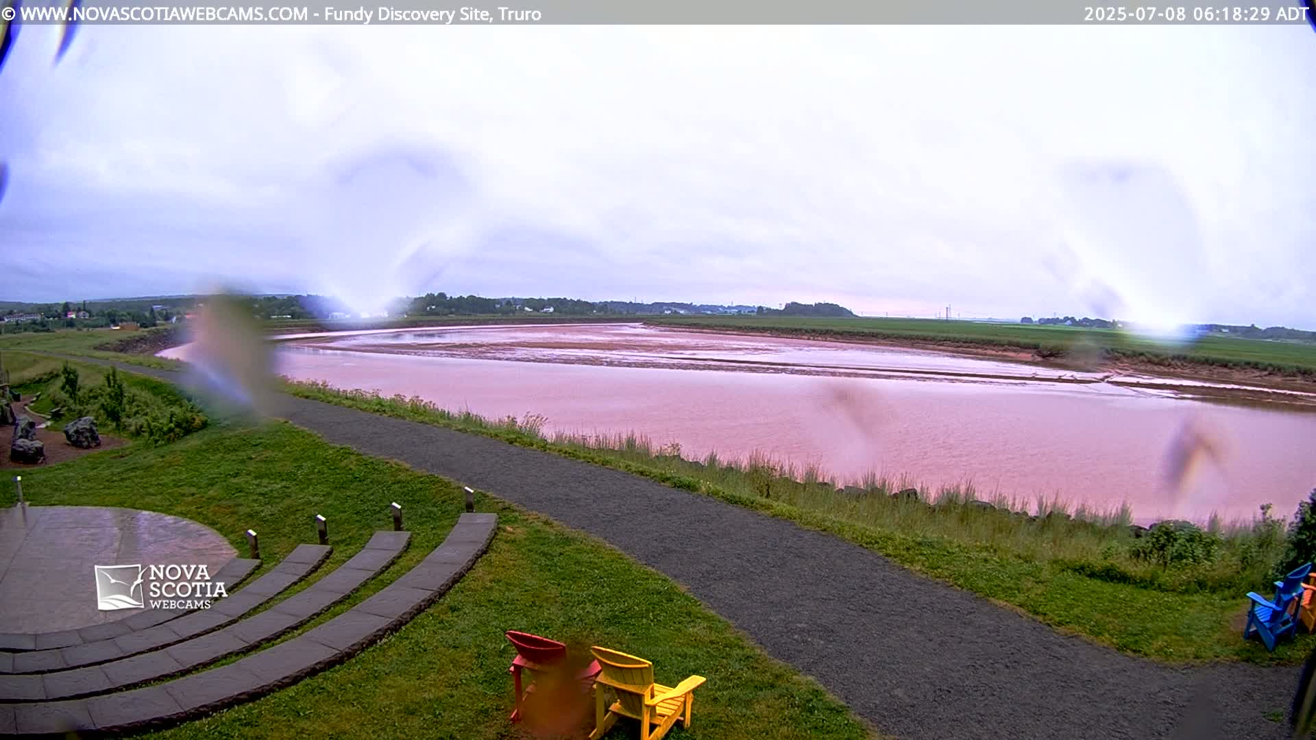 Lower Truro , Fundy Discovery Site & Salmon River Live Cam - Lower Truro, Colchester, Nova Scotia, Canada