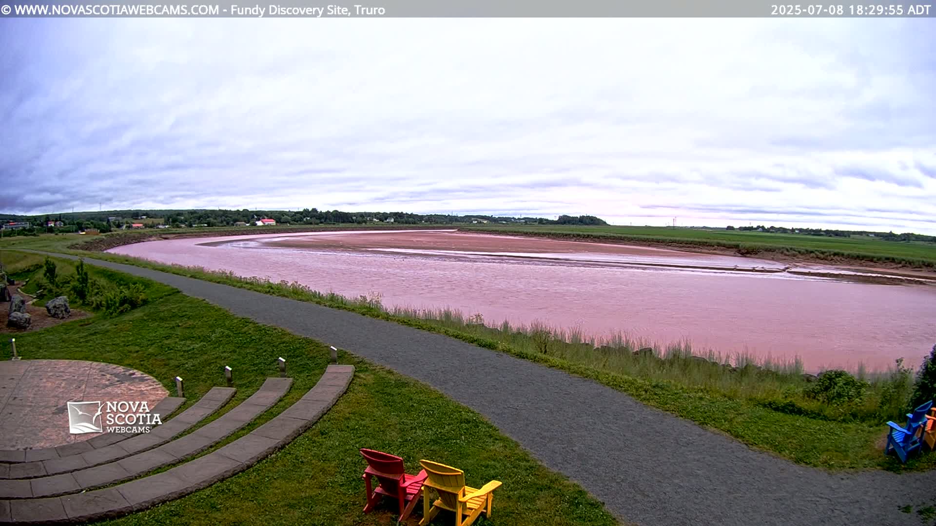 Lower Truro , Fundy Discovery Site & Salmon River Live Cam - Lower Truro, Colchester, Nova Scotia, Canada