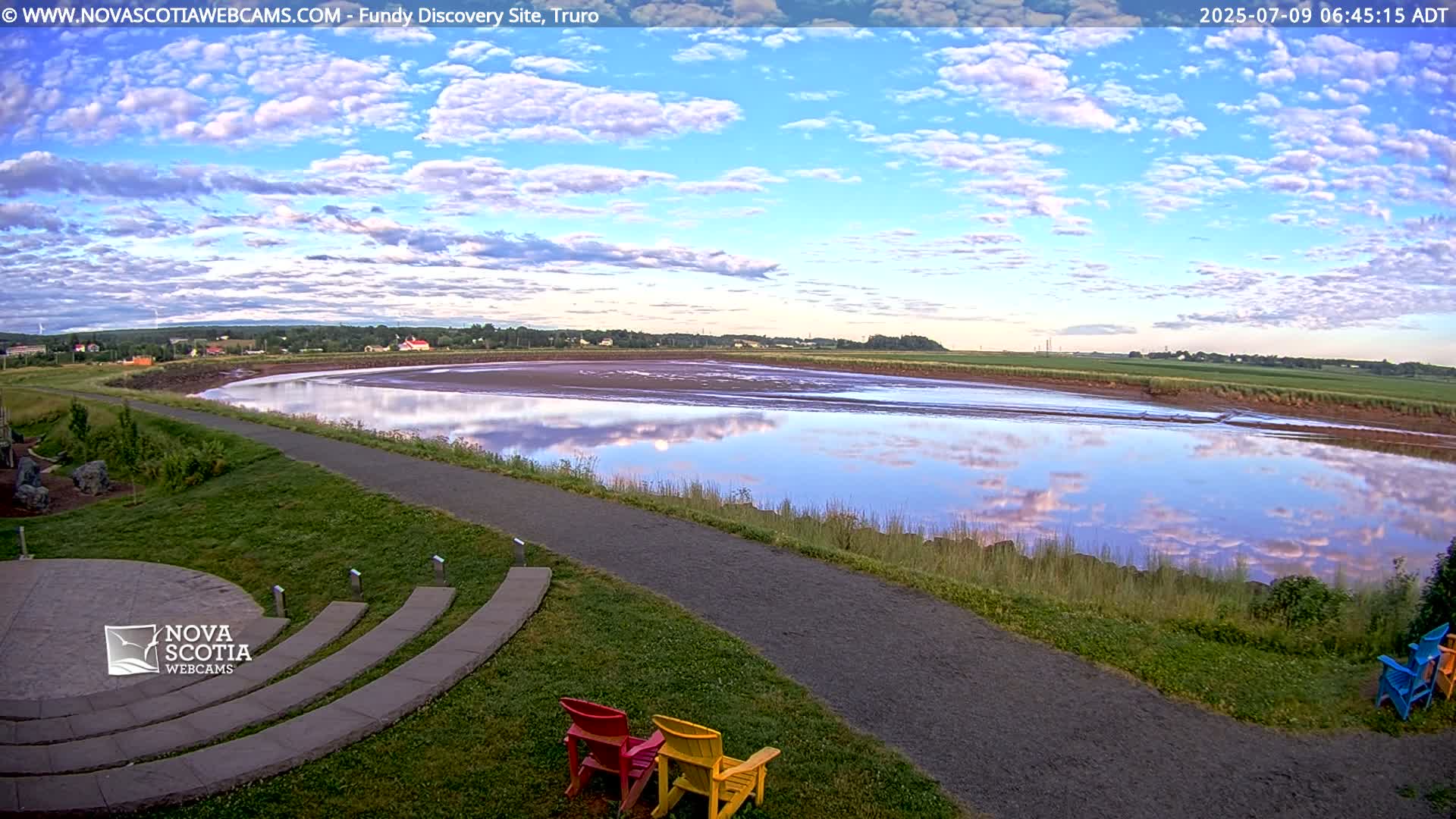 Lower Truro , Fundy Discovery Site & Salmon River Live Cam - Lower Truro, Colchester, Nova Scotia, Canada