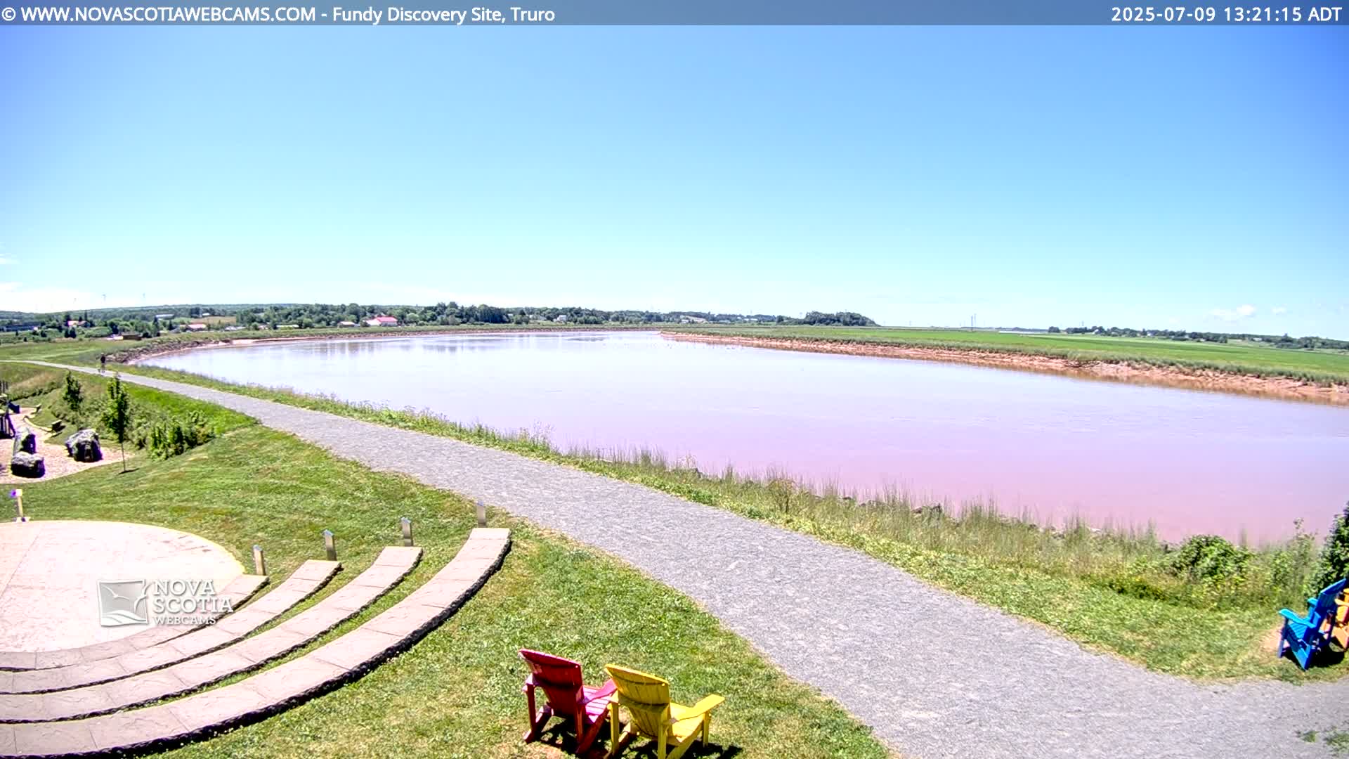 Lower Truro , Fundy Discovery Site & Salmon River Live Cam - Lower Truro, Colchester, Nova Scotia, Canada