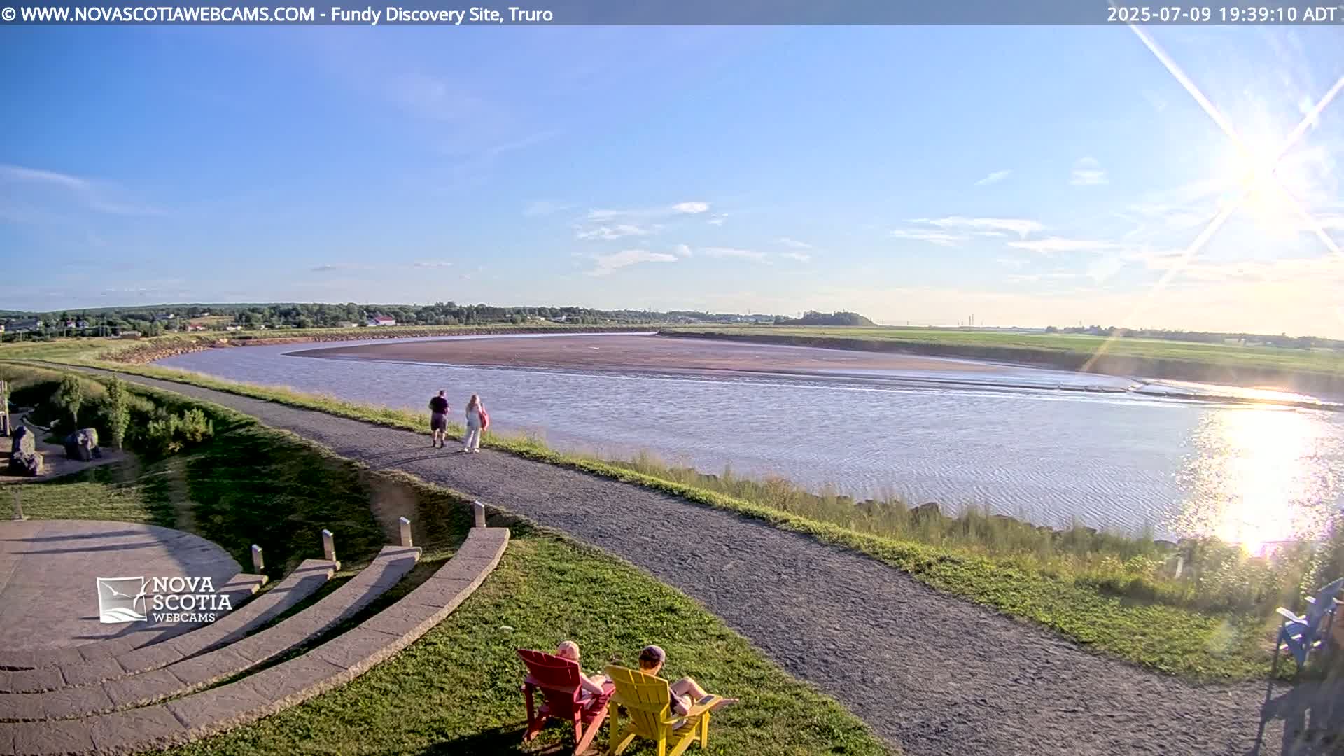 Lower Truro , Fundy Discovery Site & Salmon River Live Cam - Lower Truro, Colchester, Nova Scotia, Canada