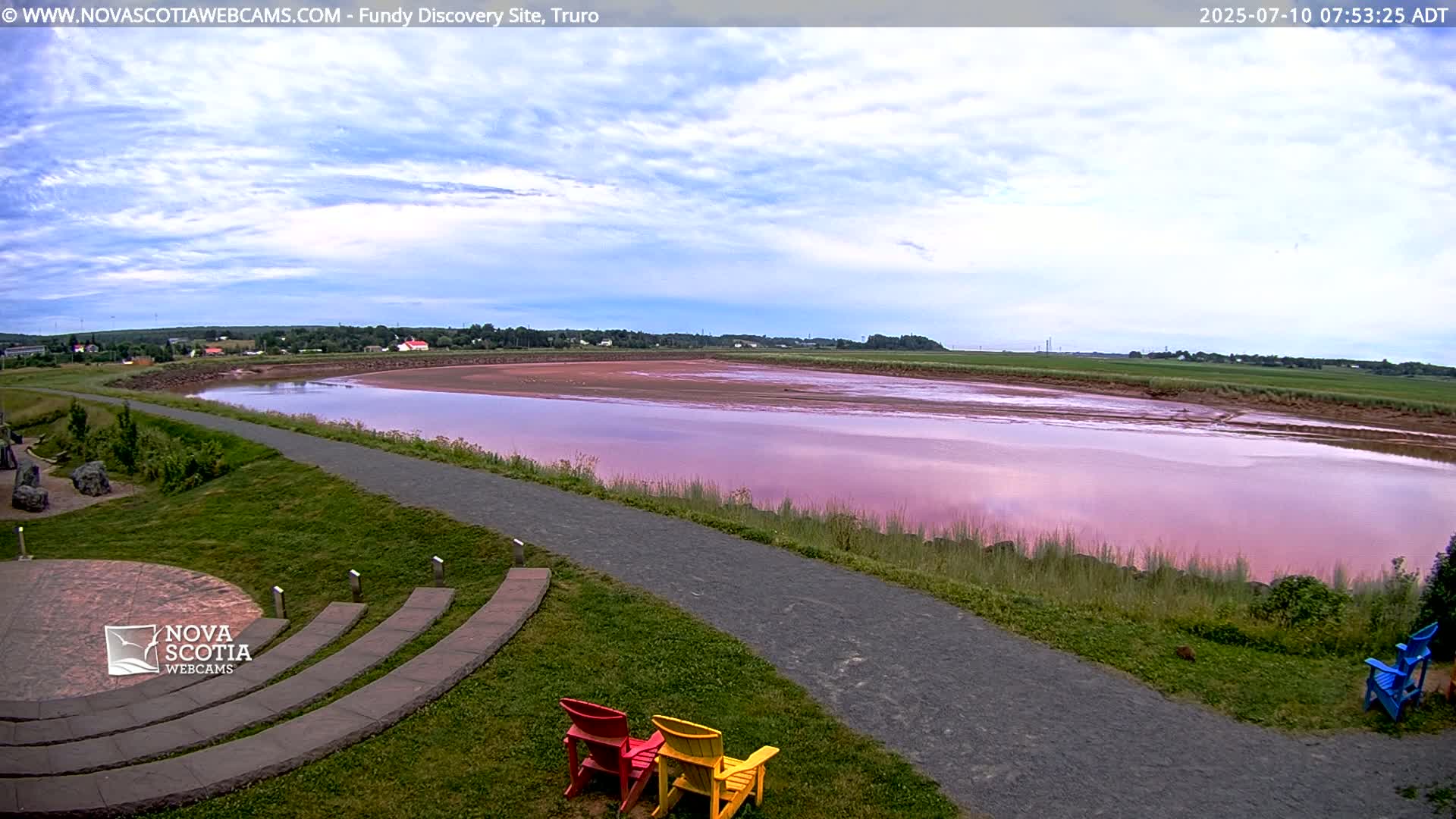 Lower Truro , Fundy Discovery Site & Salmon River Live Cam - Lower Truro, Colchester, Nova Scotia, Canada