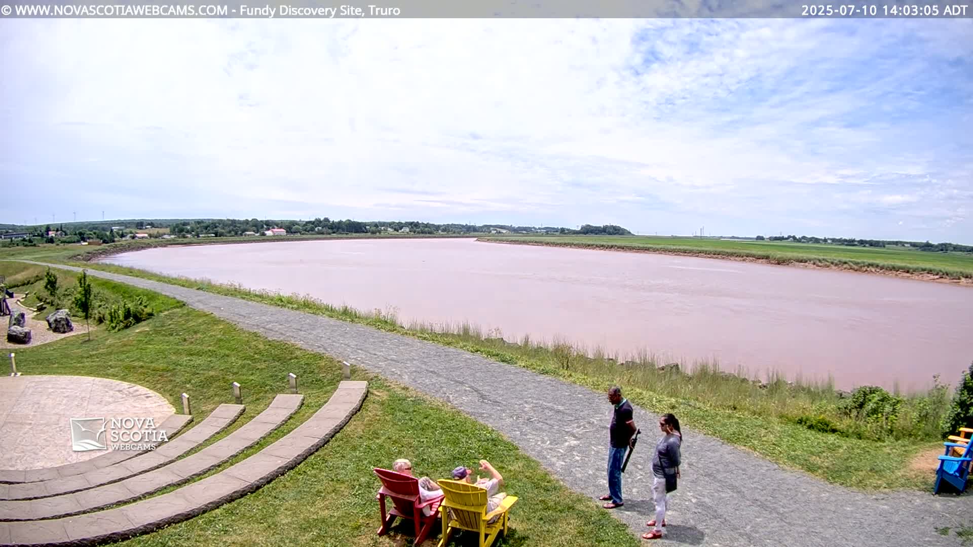 Lower Truro , Fundy Discovery Site & Salmon River Live Cam - Lower Truro, Colchester, Nova Scotia, Canada