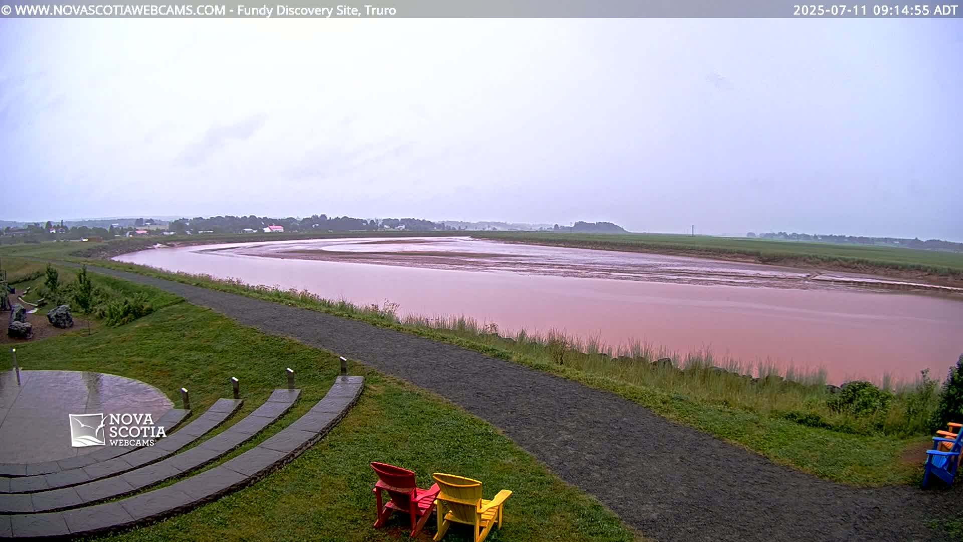 Lower Truro , Fundy Discovery Site & Salmon River Live Cam - Lower Truro, Colchester, Nova Scotia, Canada