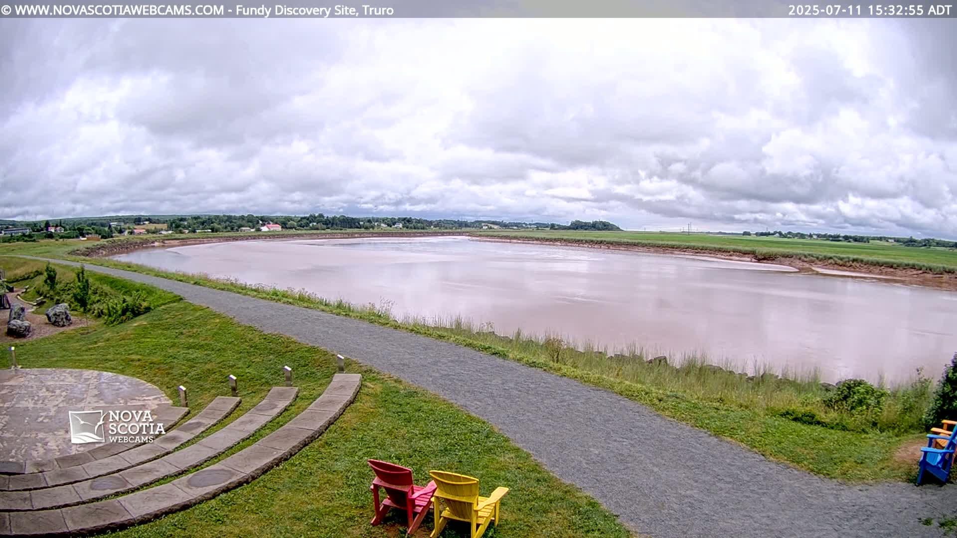 Lower Truro , Fundy Discovery Site & Salmon River Live Cam - Lower Truro, Colchester, Nova Scotia, Canada