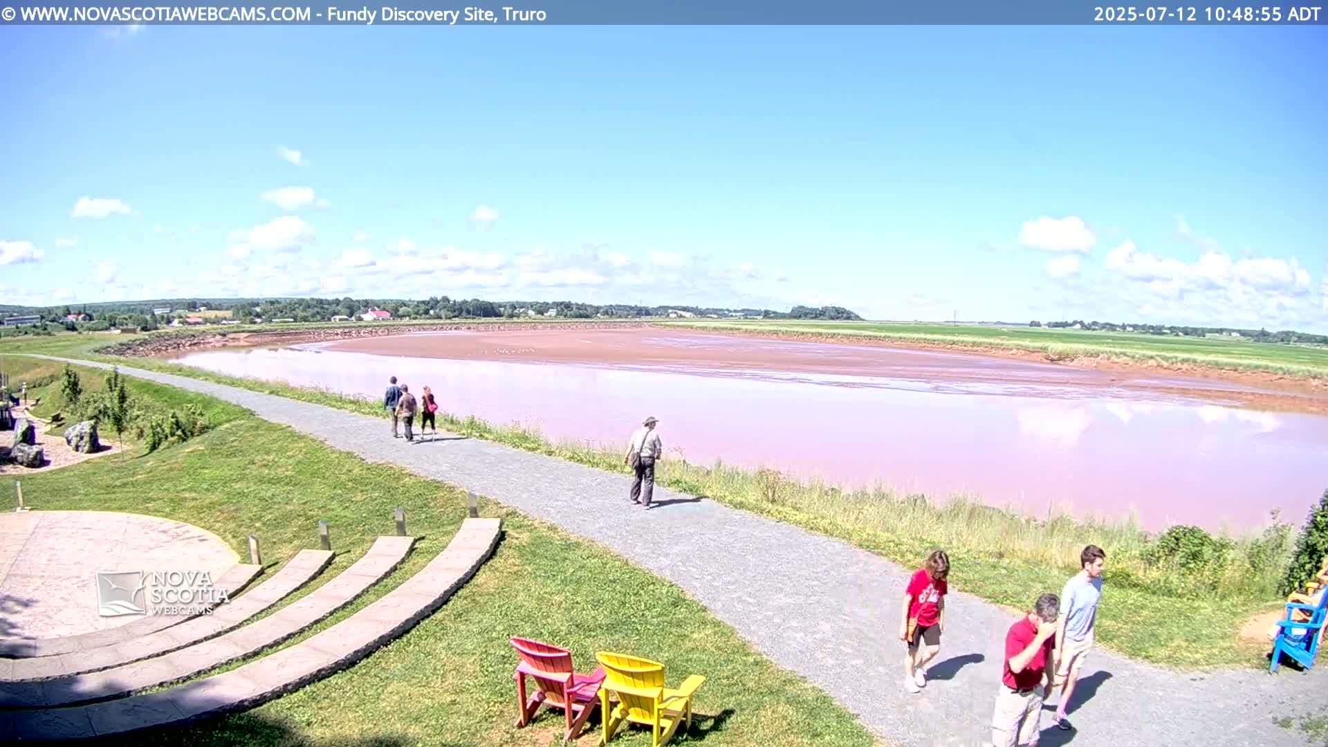 Lower Truro , Fundy Discovery Site & Salmon River Live Cam - Lower Truro, Colchester, Nova Scotia, Canada