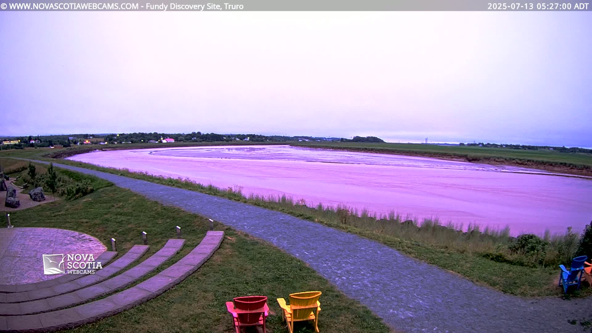 Lower Truro , Fundy Discovery Site & Salmon River Live Cam - Lower Truro, Colchester, Nova Scotia, Canada