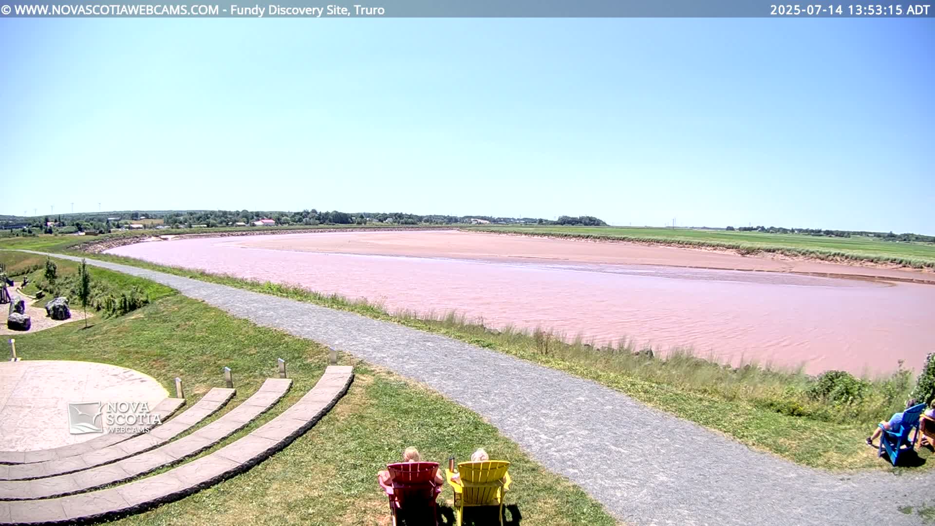 Lower Truro , Fundy Discovery Site & Salmon River Live Cam - Lower Truro, Colchester, Nova Scotia, Canada