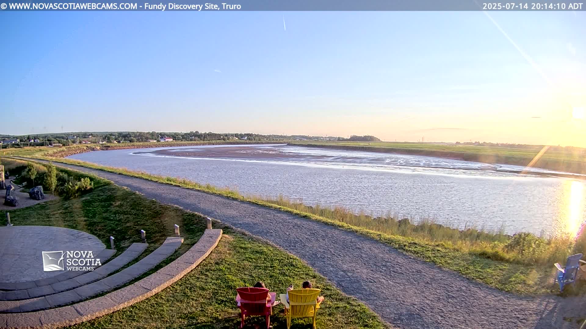 Lower Truro , Fundy Discovery Site & Salmon River Live Cam - Lower Truro, Colchester, Nova Scotia, Canada