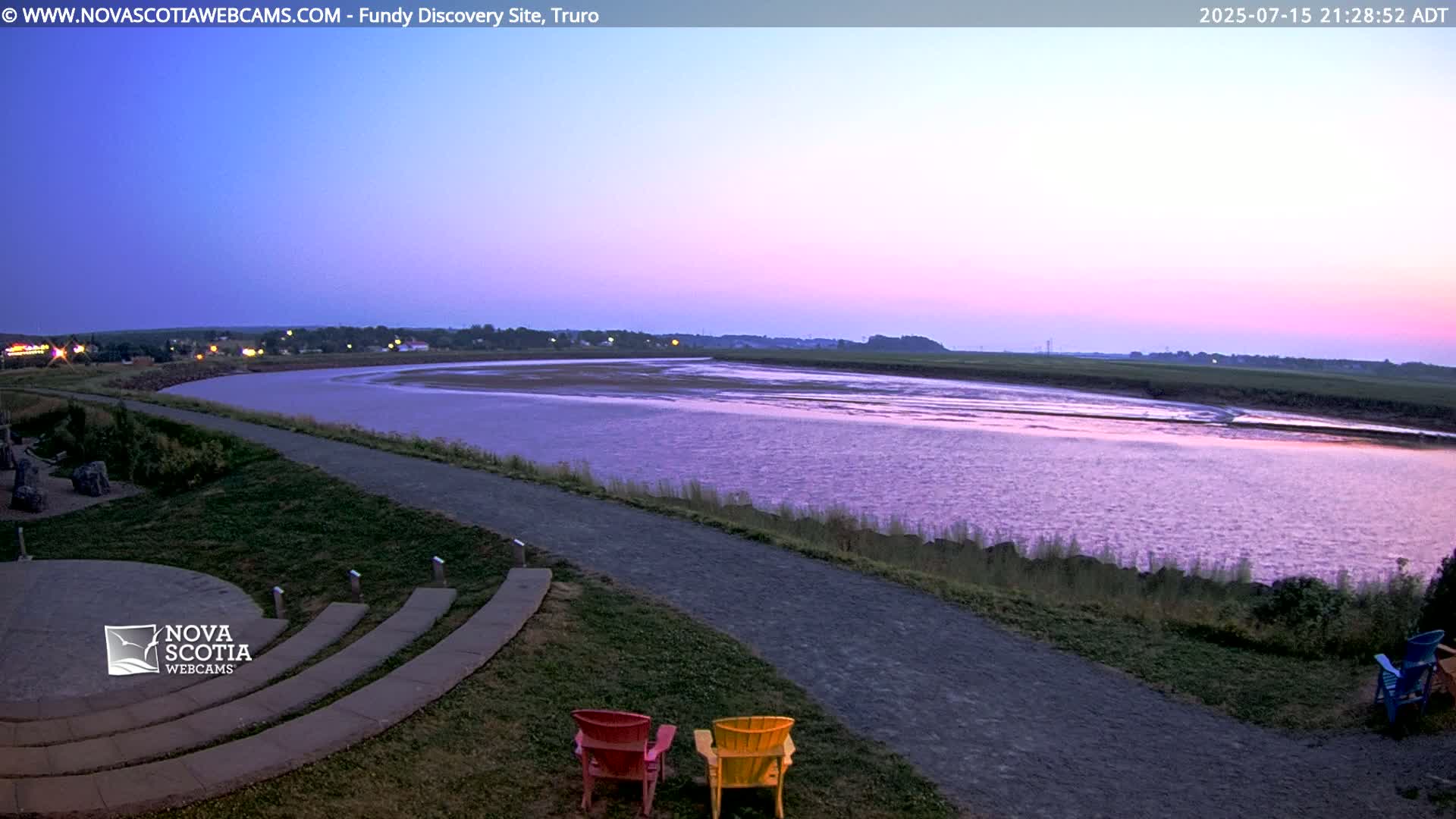 Lower Truro , Fundy Discovery Site & Salmon River Live Cam - Lower Truro, Colchester, Nova Scotia, Canada