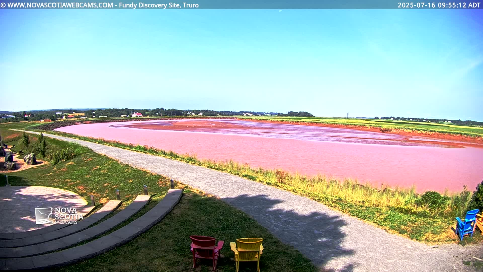 Lower Truro , Fundy Discovery Site & Salmon River Live Cam - Lower Truro, Colchester, Nova Scotia, Canada