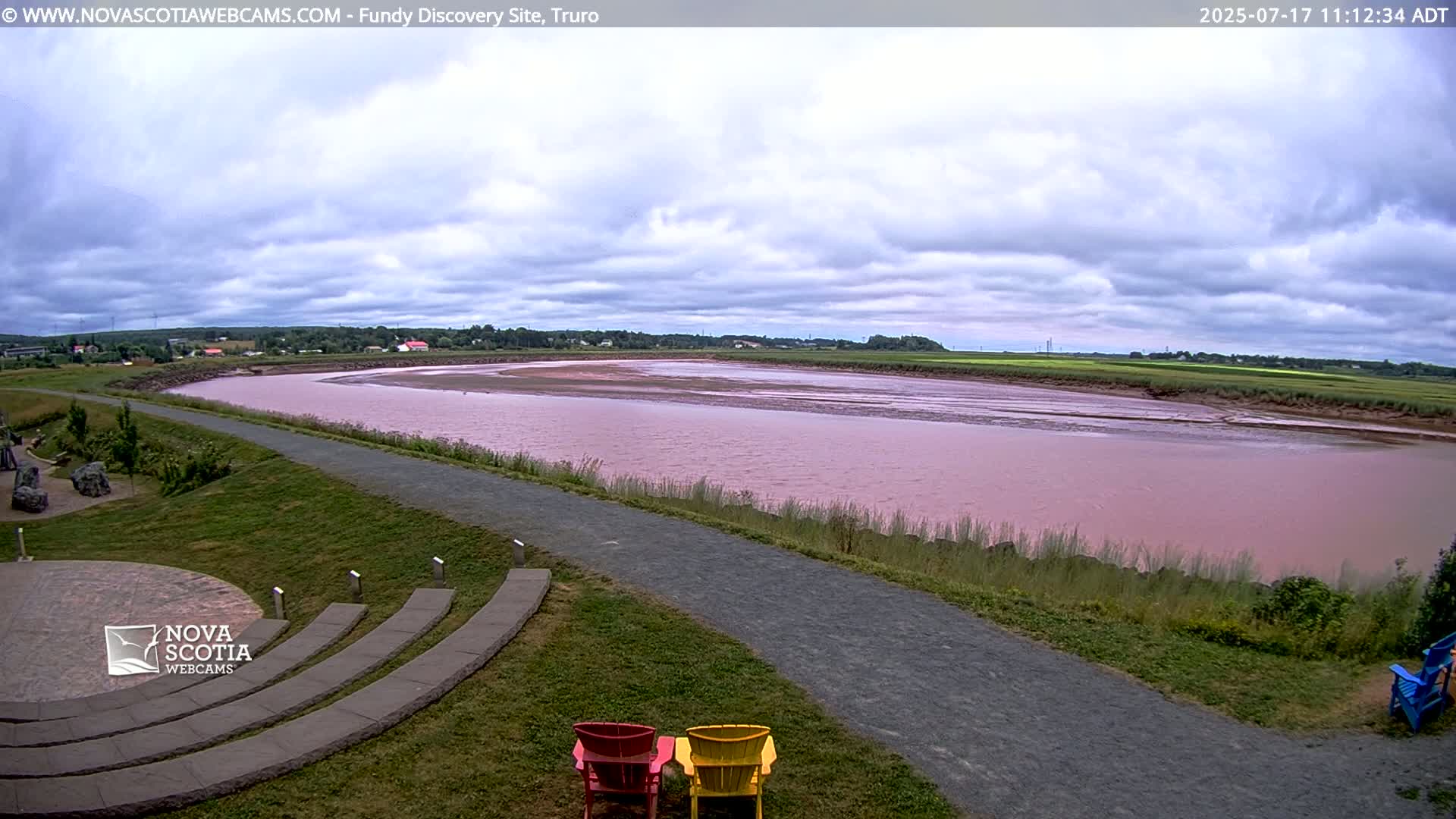 Lower Truro , Fundy Discovery Site & Salmon River Live Cam - Lower Truro, Colchester, Nova Scotia, Canada