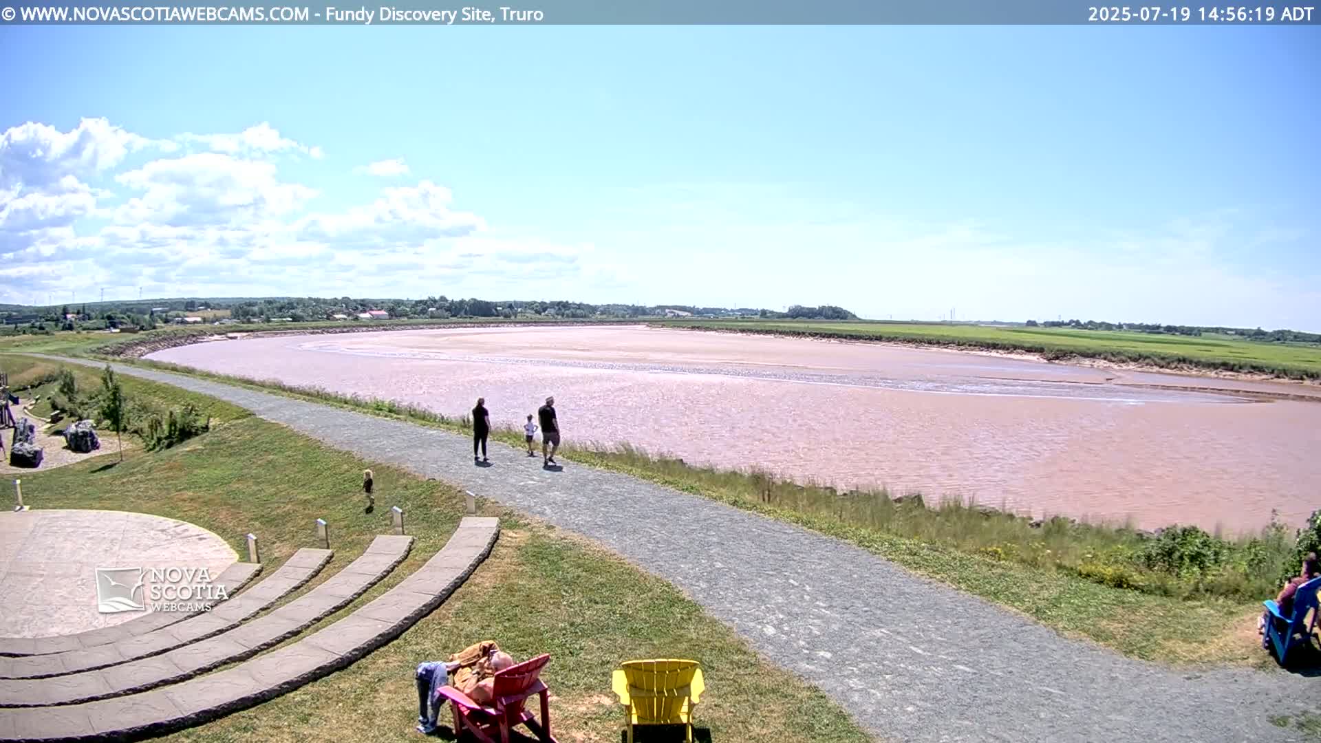 Lower Truro , Fundy Discovery Site & Salmon River Live Cam - Lower Truro, Colchester, Nova Scotia, Canada