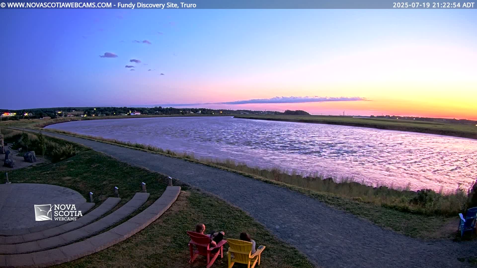 Lower Truro , Fundy Discovery Site & Salmon River Live Cam - Lower Truro, Colchester, Nova Scotia, Canada