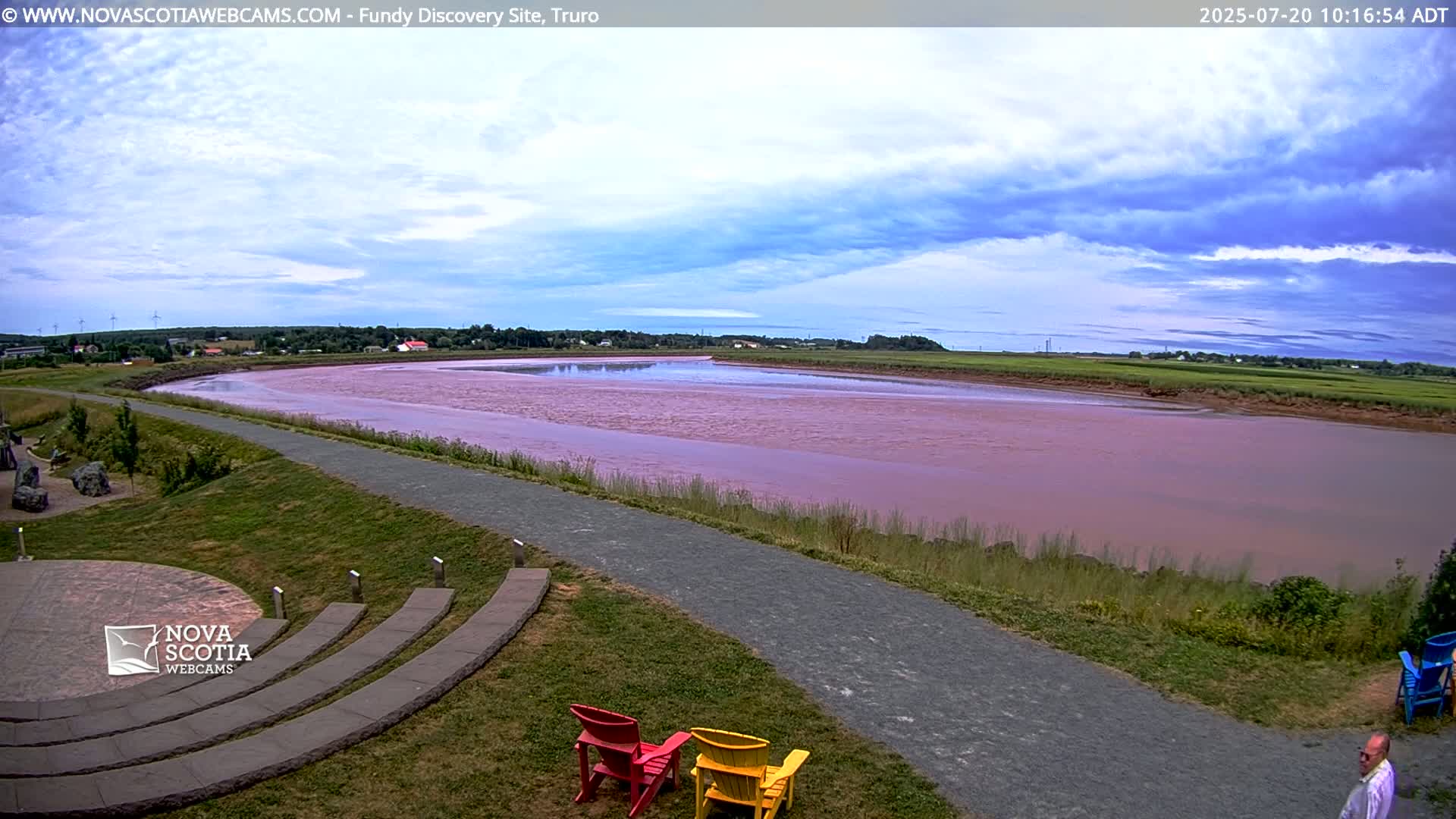 Lower Truro , Fundy Discovery Site & Salmon River Live Cam - Lower Truro, Colchester, Nova Scotia, Canada