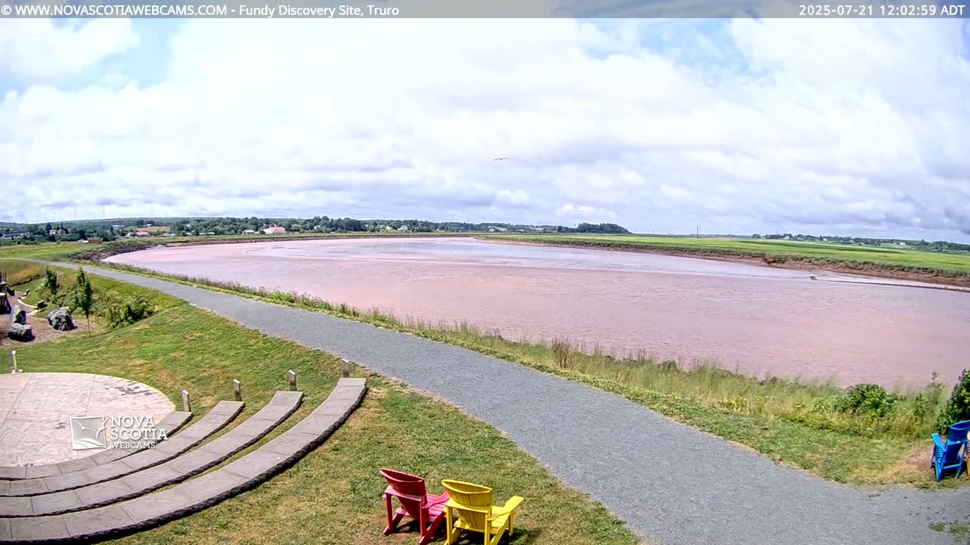 Lower Truro , Fundy Discovery Site & Salmon River Live Cam - Lower Truro, Colchester, Nova Scotia, Canada