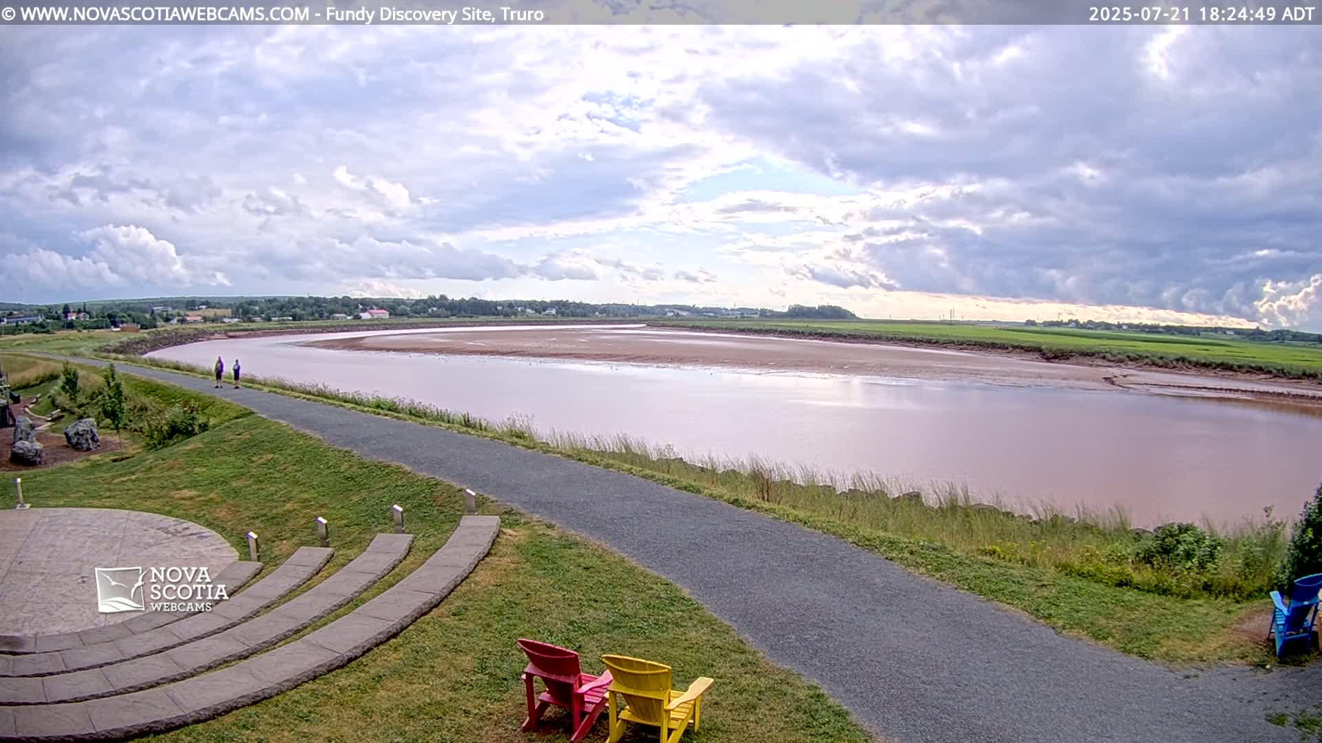 Lower Truro , Fundy Discovery Site & Salmon River Live Cam - Lower Truro, Colchester, Nova Scotia, Canada