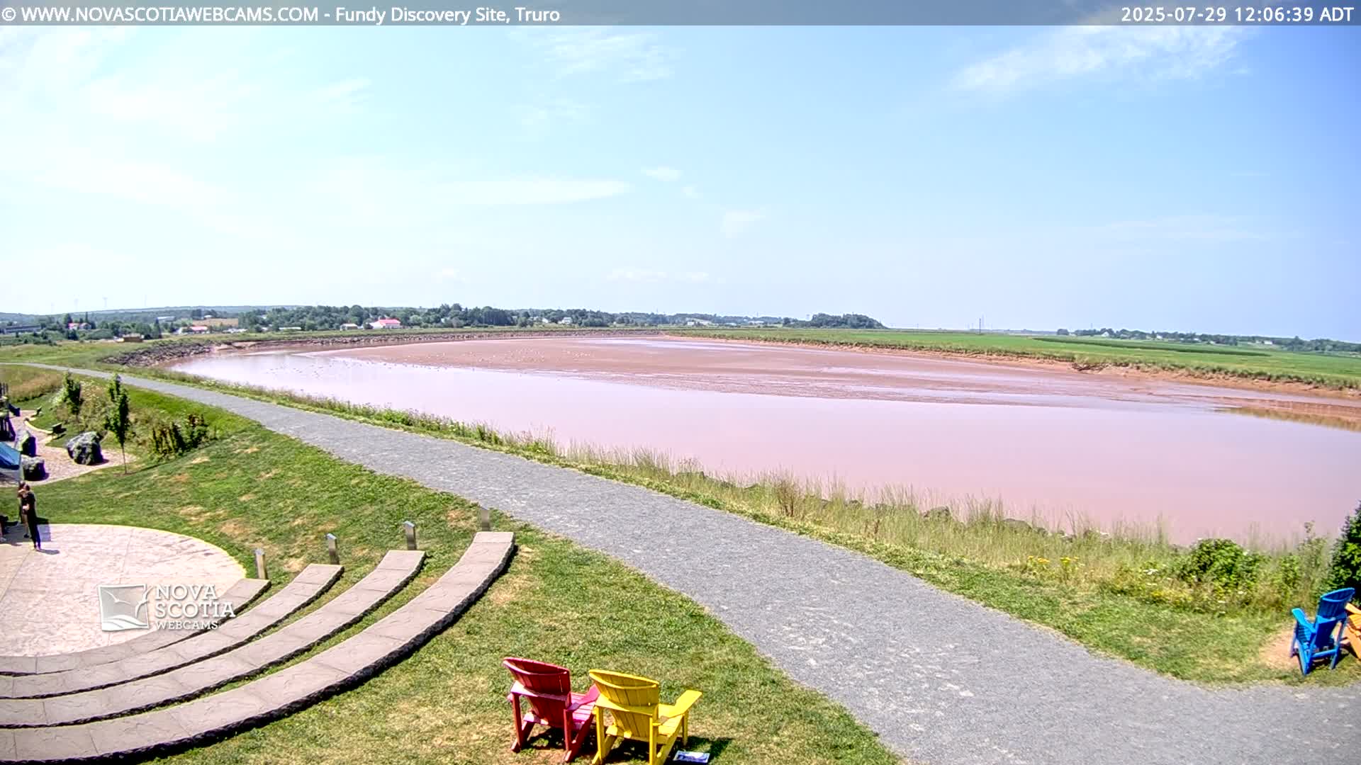 Lower Truro , Fundy Discovery Site & Salmon River Live Cam - Lower Truro, Colchester, Nova Scotia, Canada