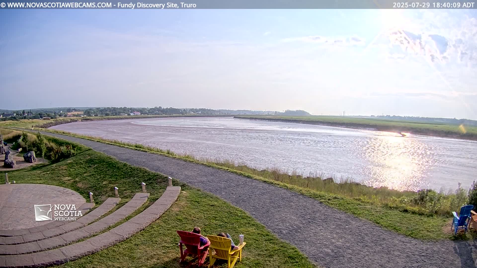 Lower Truro , Fundy Discovery Site & Salmon River Live Cam - Lower Truro, Colchester, Nova Scotia, Canada