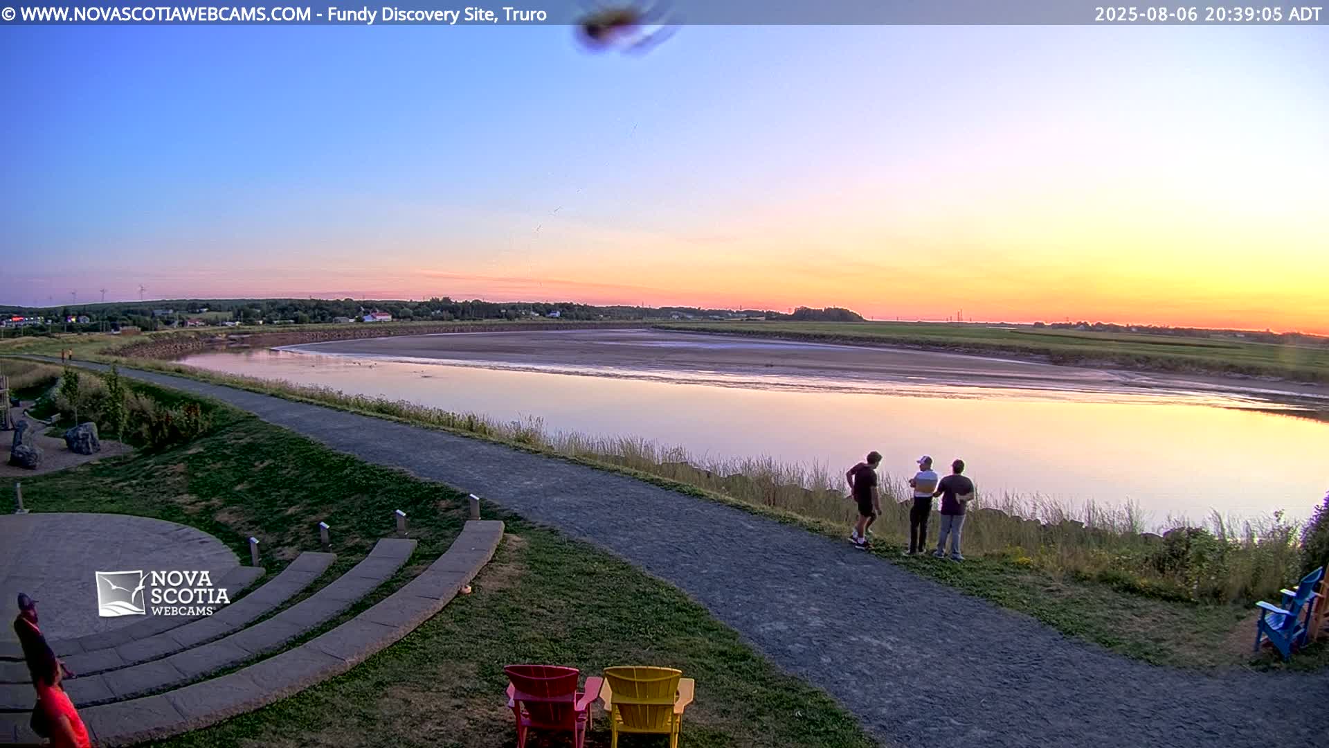 Lower Truro , Fundy Discovery Site & Salmon River Live Cam - Lower Truro, Colchester, Nova Scotia, Canada