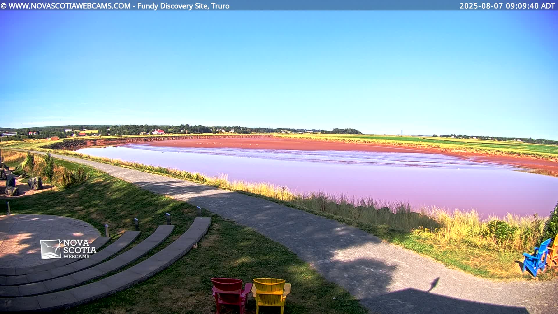 Lower Truro , Fundy Discovery Site & Salmon River Live Cam - Lower Truro, Colchester, Nova Scotia, Canada