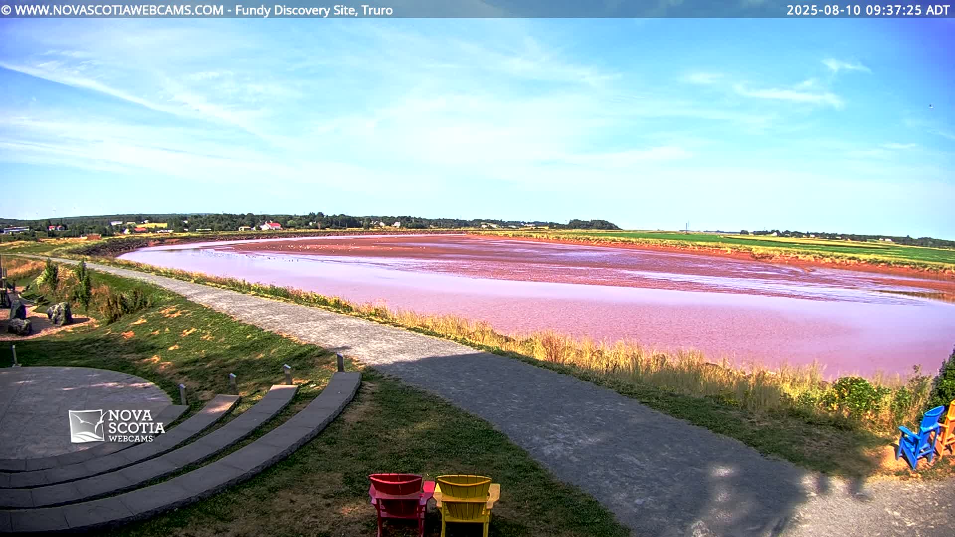 Lower Truro , Fundy Discovery Site & Salmon River Live Cam - Lower Truro, Colchester, Nova Scotia, Canada