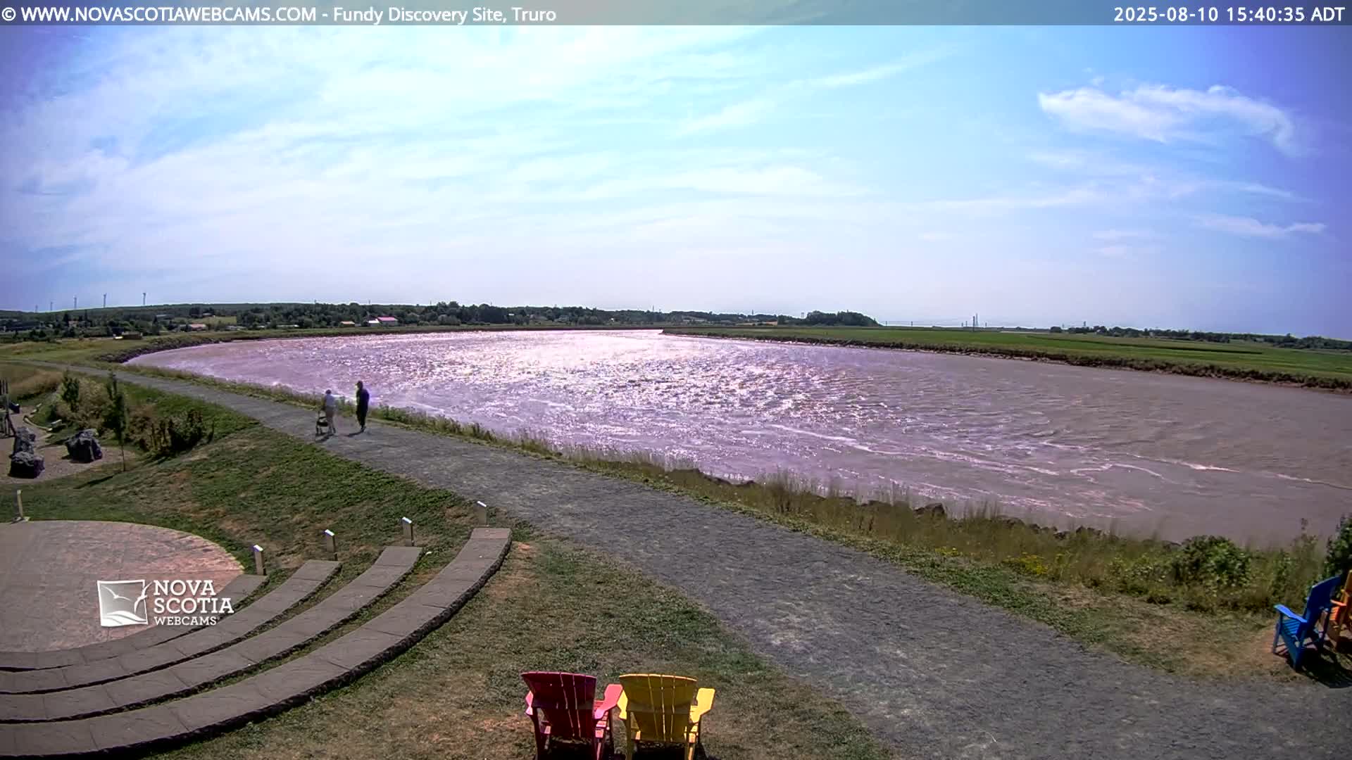 Lower Truro , Fundy Discovery Site & Salmon River Live Cam - Lower Truro, Colchester, Nova Scotia, Canada