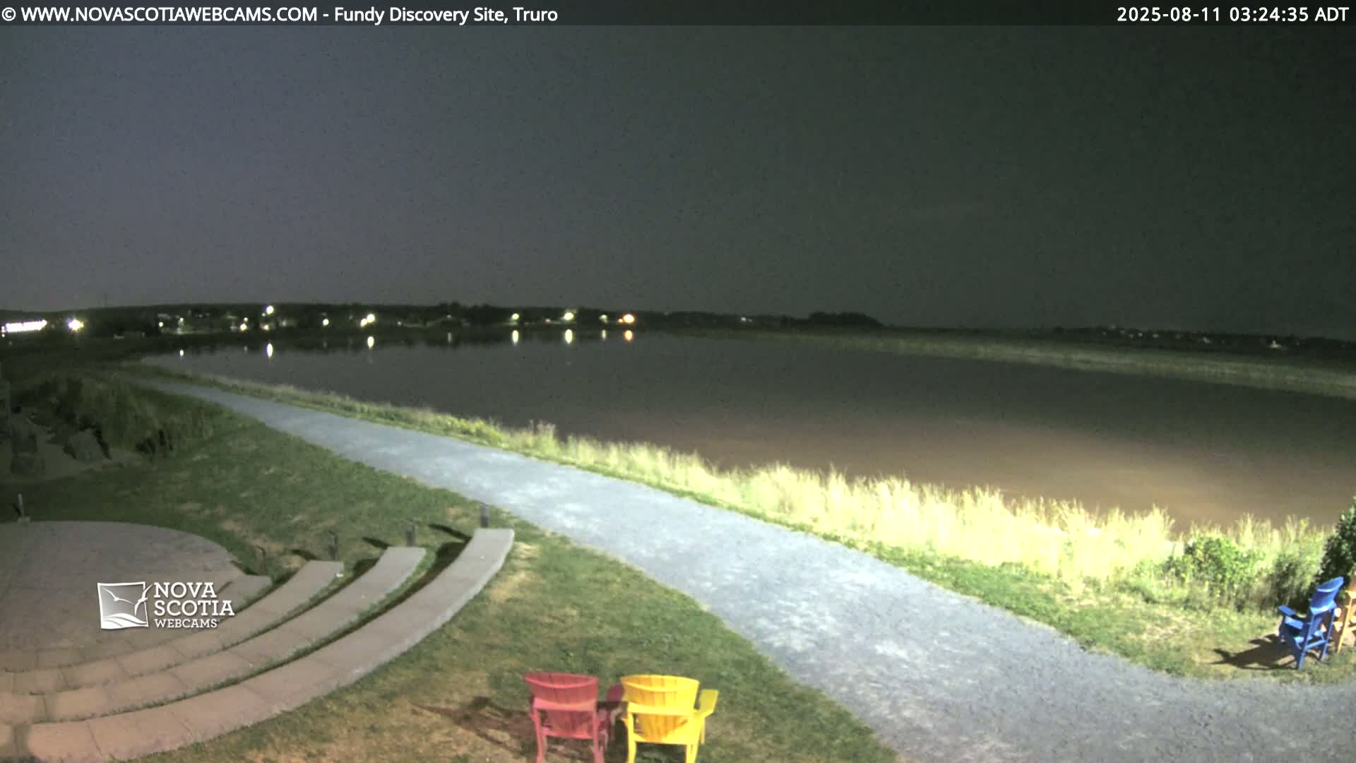 Lower Truro , Fundy Discovery Site & Salmon River Live Cam - Lower Truro, Colchester, Nova Scotia, Canada