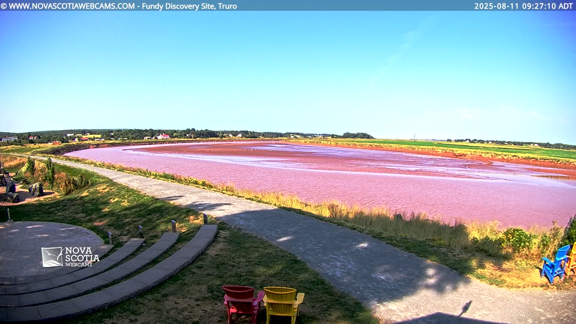 Lower Truro , Fundy Discovery Site & Salmon River Live Cam - Lower Truro, Colchester, Nova Scotia, Canada