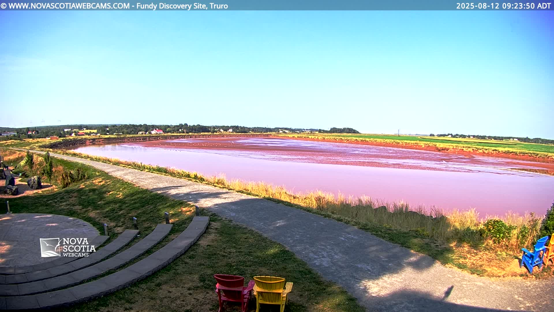 Lower Truro , Fundy Discovery Site & Salmon River Live Cam - Lower Truro, Colchester, Nova Scotia, Canada