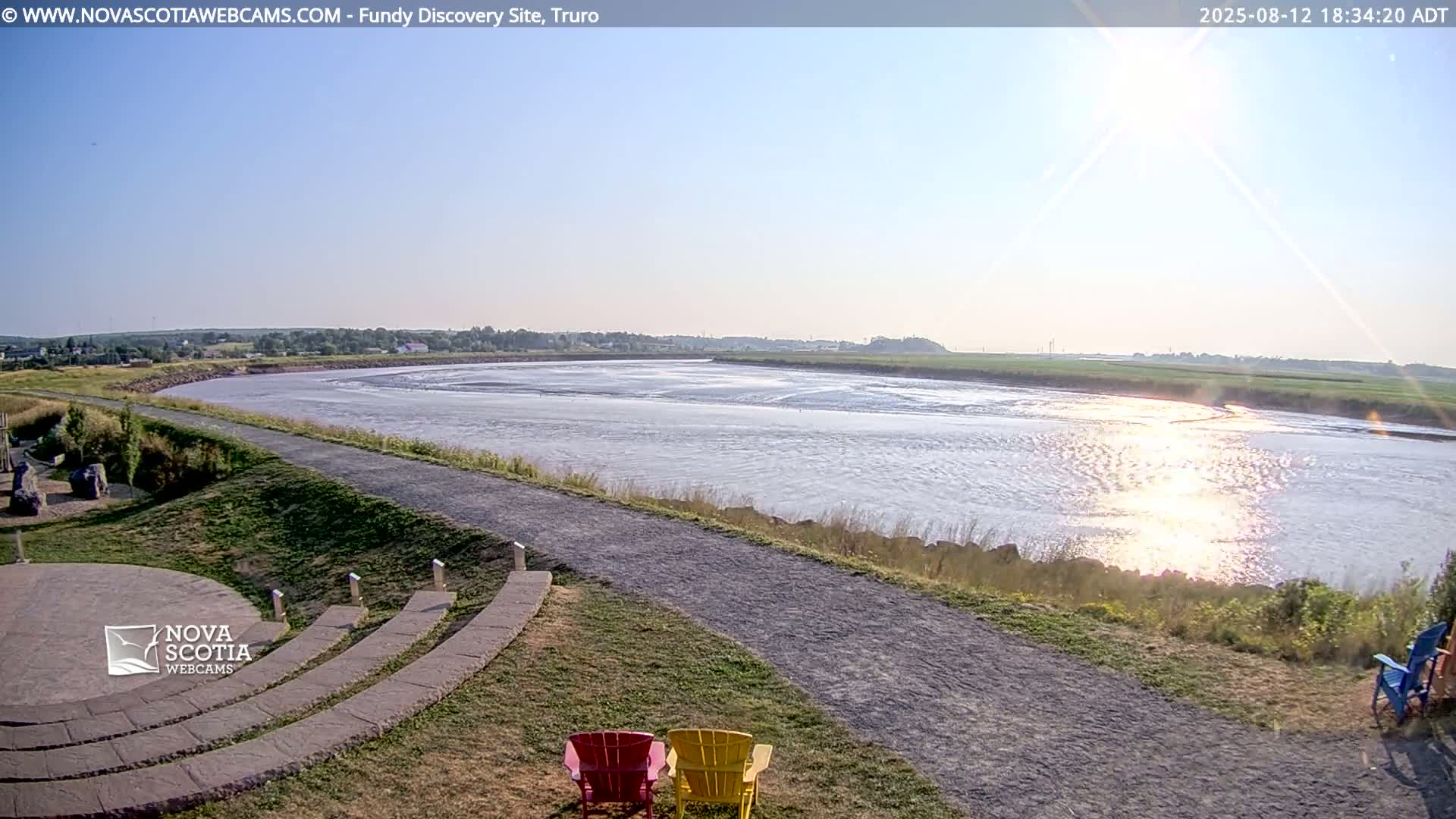 Lower Truro , Fundy Discovery Site & Salmon River Live Cam - Lower Truro, Colchester, Nova Scotia, Canada