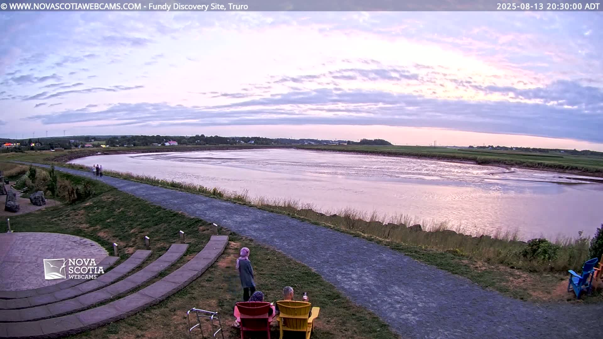 Lower Truro , Fundy Discovery Site & Salmon River Live Cam - Lower Truro, Colchester, Nova Scotia, Canada