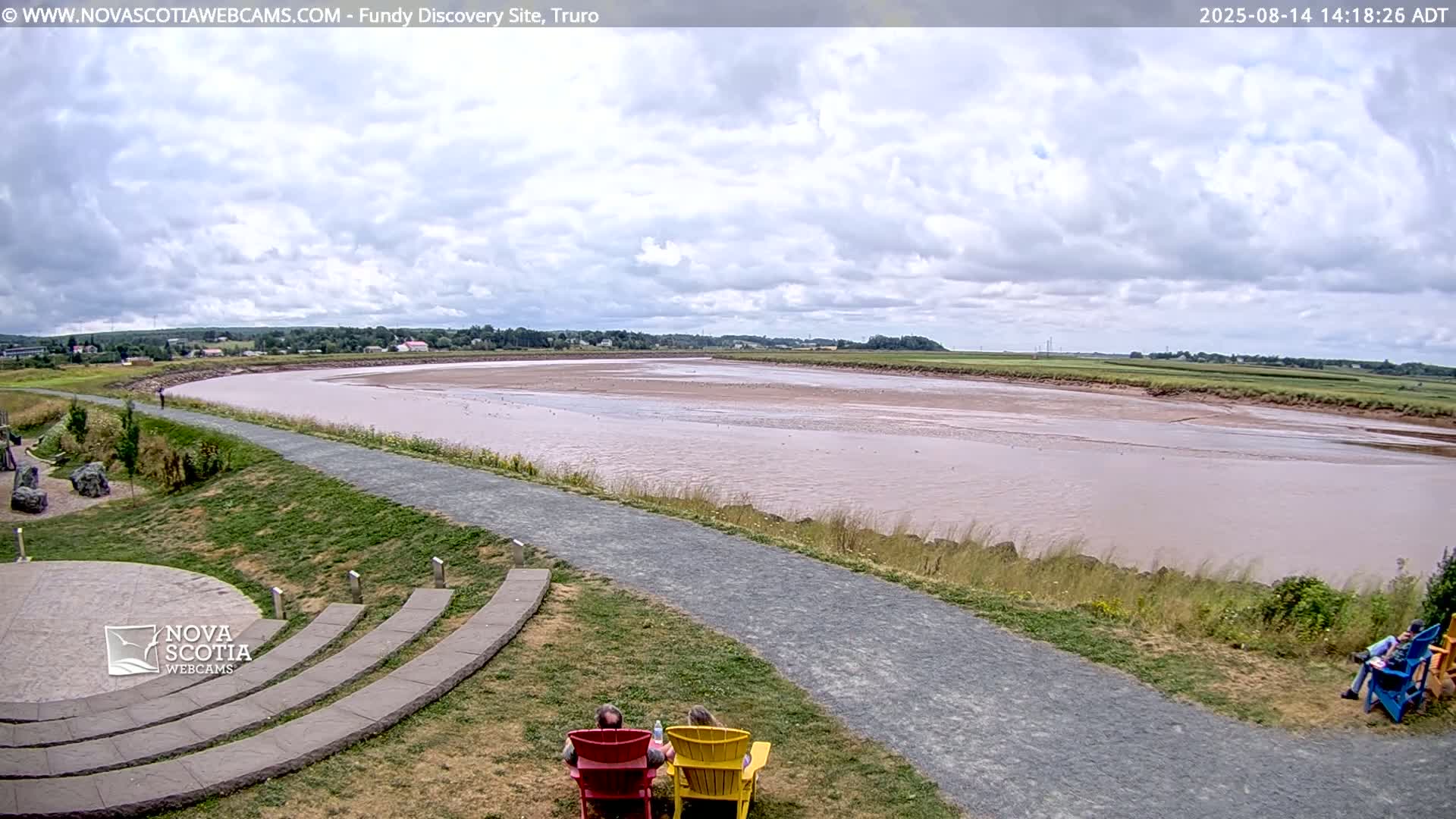 Lower Truro , Fundy Discovery Site & Salmon River Live Cam - Lower Truro, Colchester, Nova Scotia, Canada