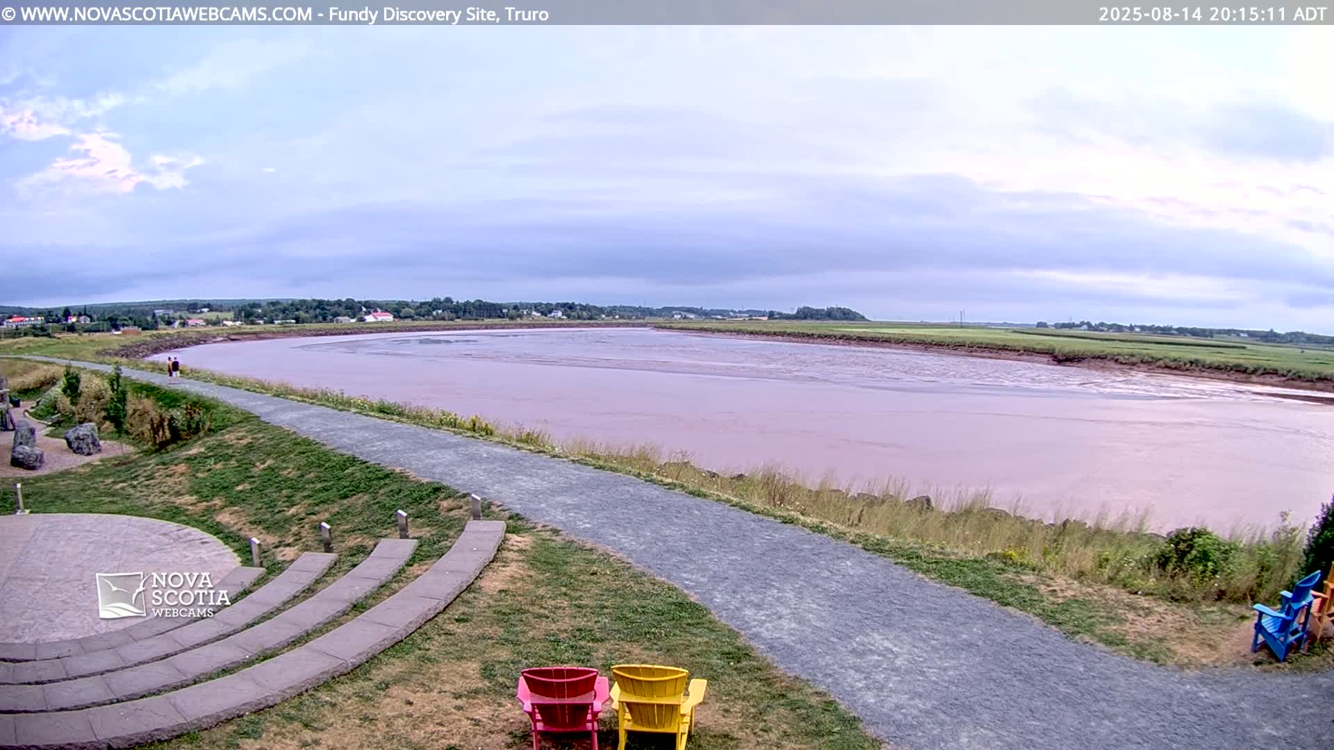 Lower Truro , Fundy Discovery Site & Salmon River Live Cam - Lower Truro, Colchester, Nova Scotia, Canada