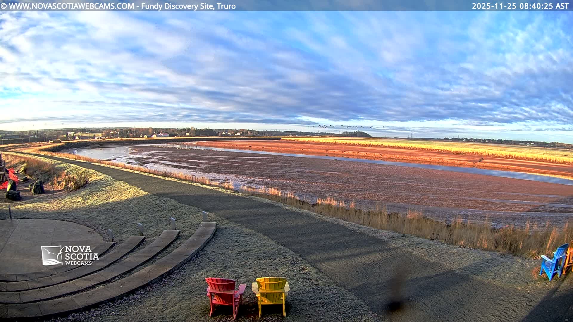 Lower Truro , Fundy Discovery Site & Salmon River Live Cam - Lower Truro, Colchester, Nova Scotia, Canada