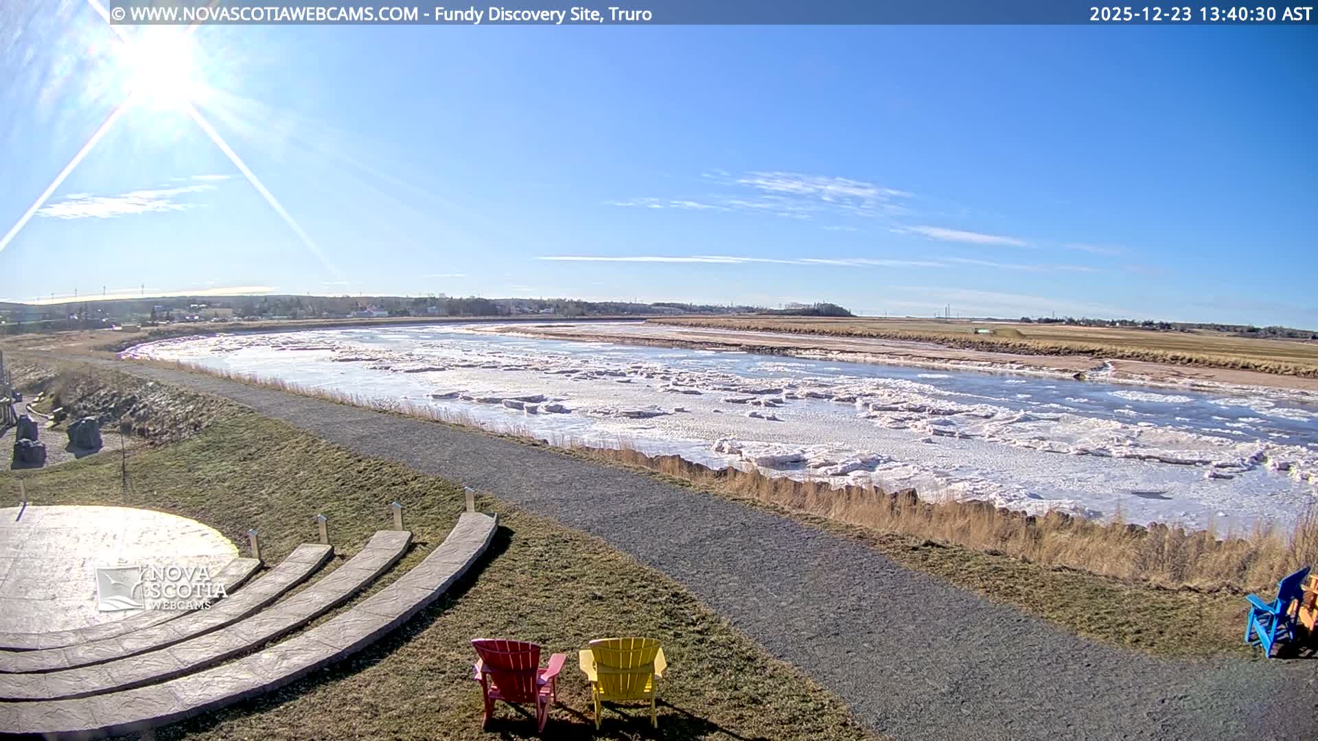 Lower Truro , Fundy Discovery Site & Salmon River Live Cam - Lower Truro, Colchester, Nova Scotia, Canada