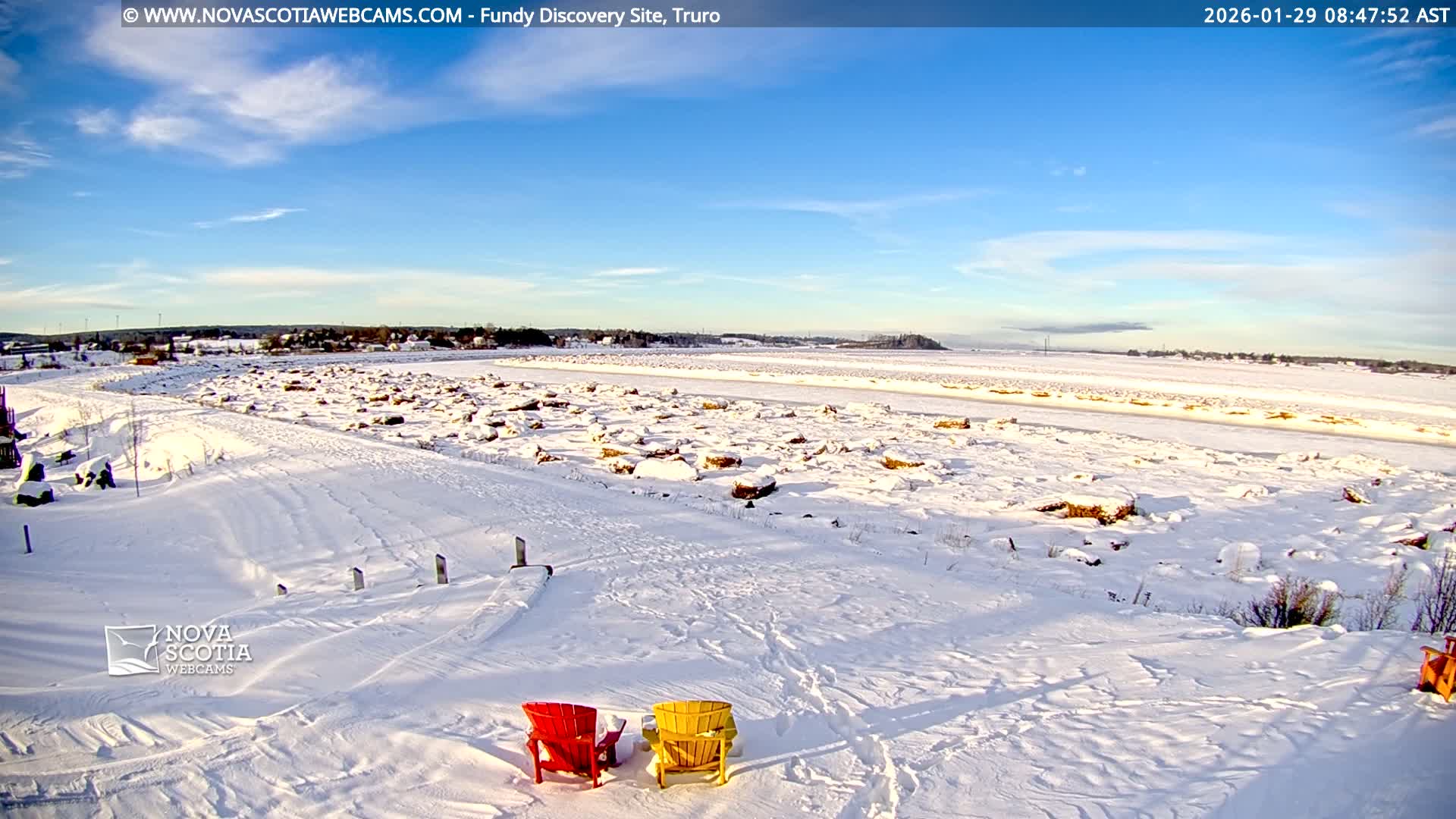 Lower Truro , Fundy Discovery Site & Salmon River Live Cam - Lower Truro, Colchester, Nova Scotia, Canada